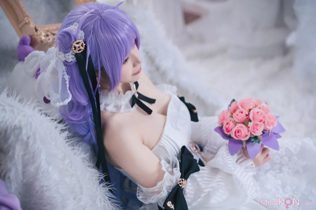 Coser@ Cats: Azur Route Unicorn Bride (23 photos) Coser@ Cats: Azur Route Unicorn Bride (23 photos)