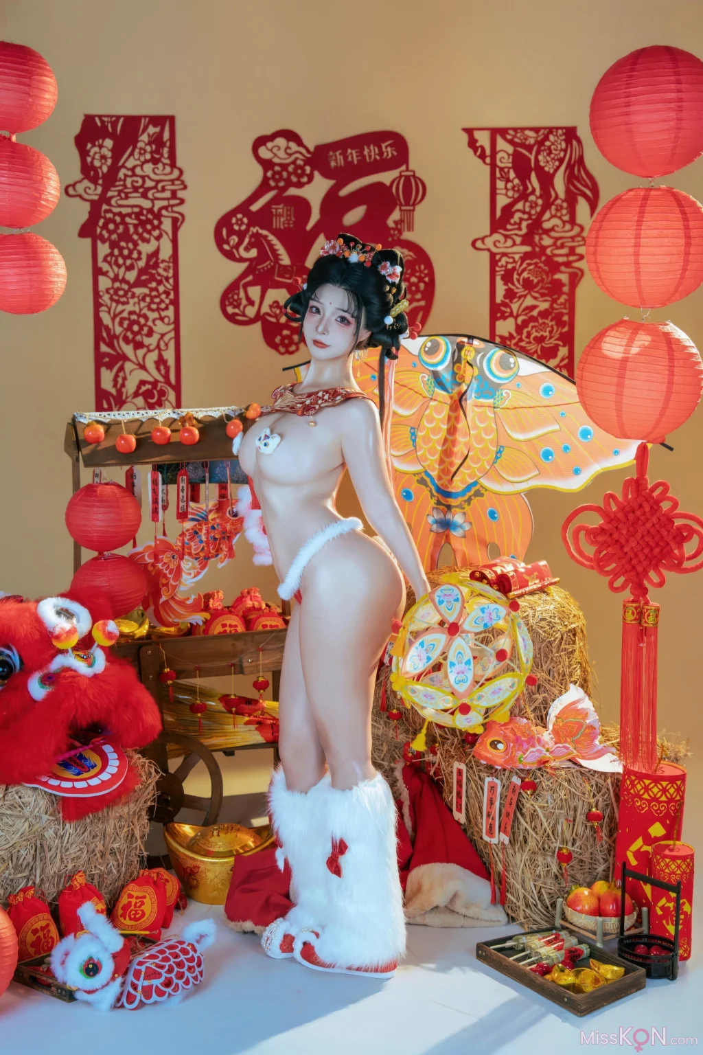 Coser@yuuhui Yuhui: 2026 Chinese New Year Special Lion Dance Girl (131 photos + 2 videos) Coser@yuuhui Yuhui: 2026 Chinese New Year Special Lion Dance Girl (131 photos + 2 videos)