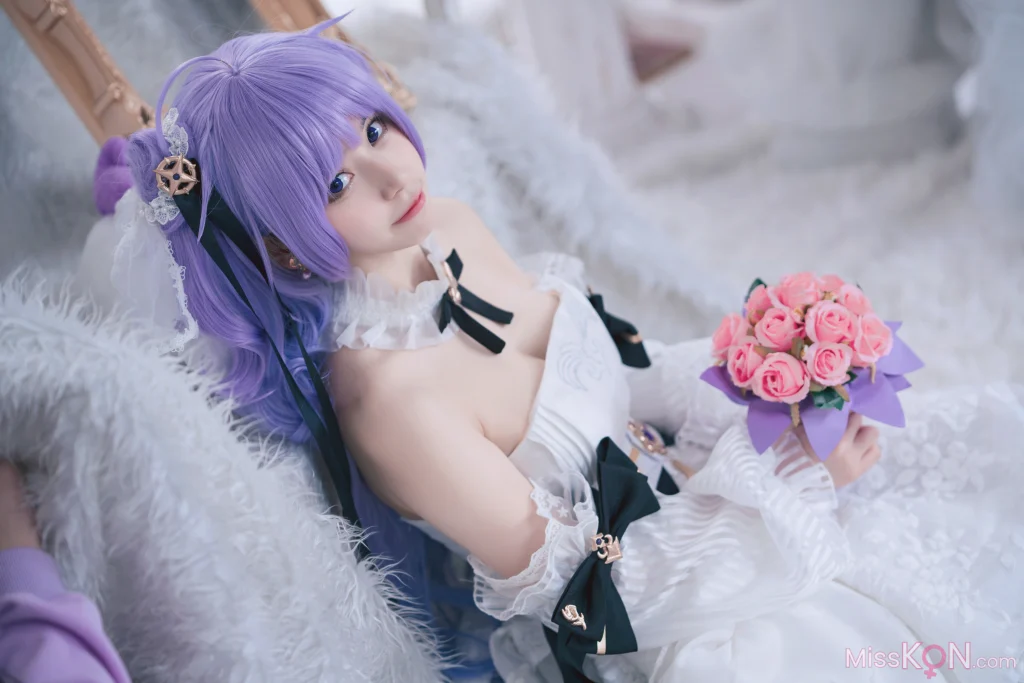 Coser@ Cats: Azur Route Unicorn Bride (23 photos) Coser@ Cats: Azur Route Unicorn Bride (23 photos)