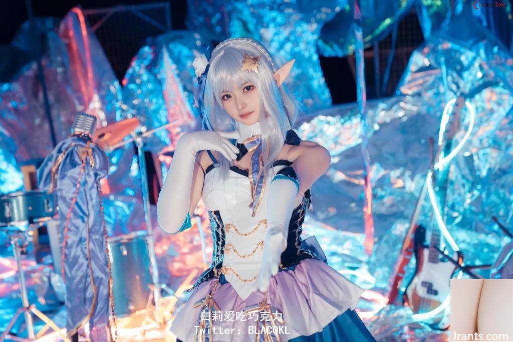 Blacqkl (白莉爱巧克力) cosplay Emilia – ReZero (62P) Blacqkl (白莉爱巧克力) cosplay Emilia – ReZero (62P)