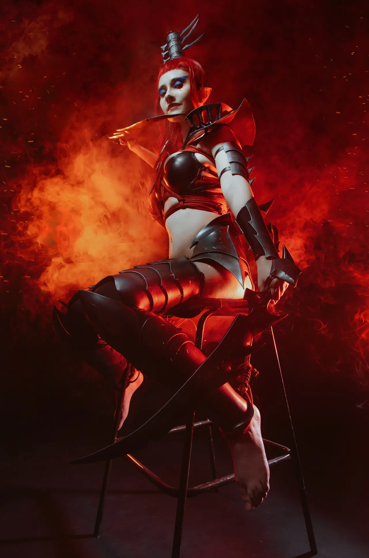 Shiera13 - Warhammer 40K Lelith Hesperax Shibari Shiera13 - Warhammer 40K Lelith Hesperax Shibari