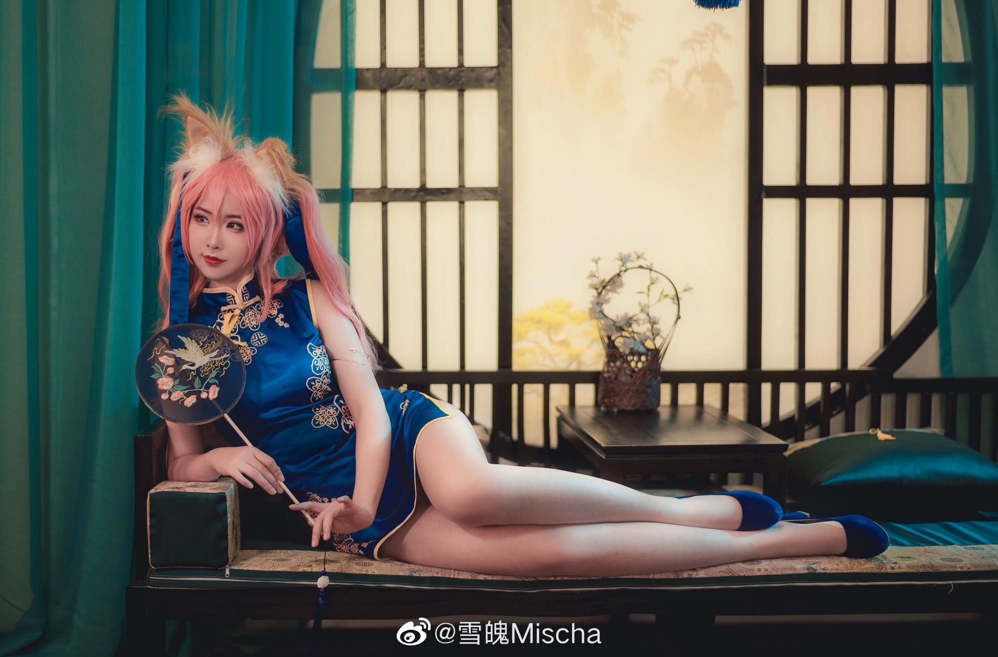 FGO Jade Algae Front Cheongsam FGO Jade Algae Front Cheongsam