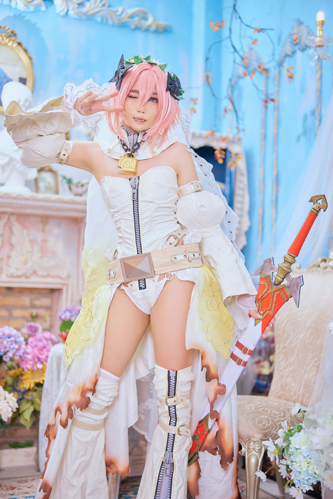 Velvet-chann - Astolfo Bride Velvet-chann - Astolfo Bride