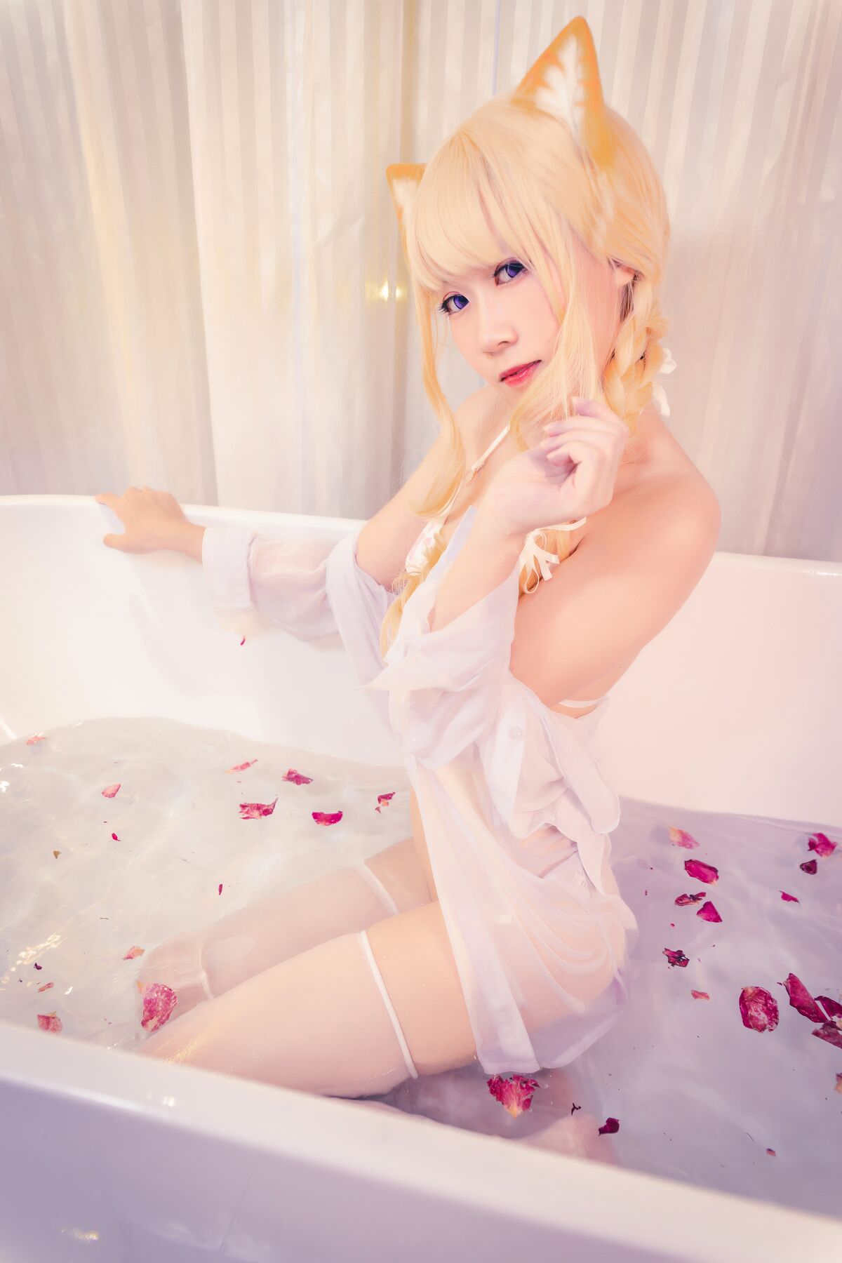 Coser@流年不停_w - 浴缸猫咪 Coser@流年不停_w - 浴缸猫咪