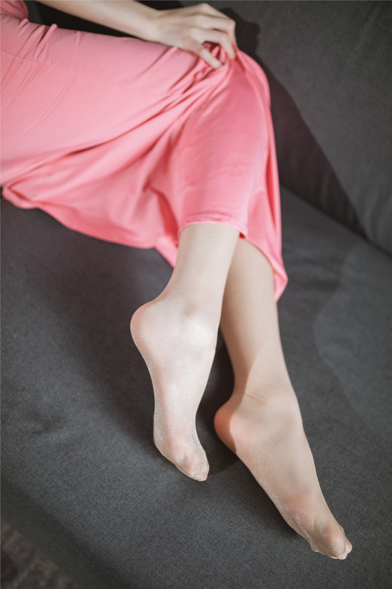 Xu Lan LAN - NO.033 Pink Long Dress Xu Lan LAN - NO.033 Pink Long Dress