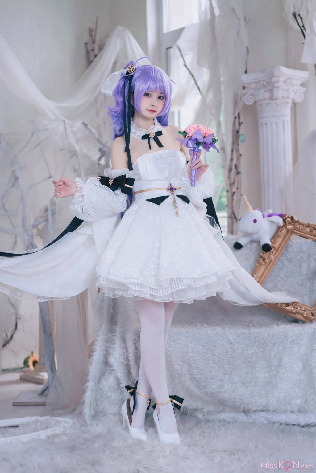 Coser@ Cats: Azur Route Unicorn Bride (23 photos) Coser@ Cats: Azur Route Unicorn Bride (23 photos)