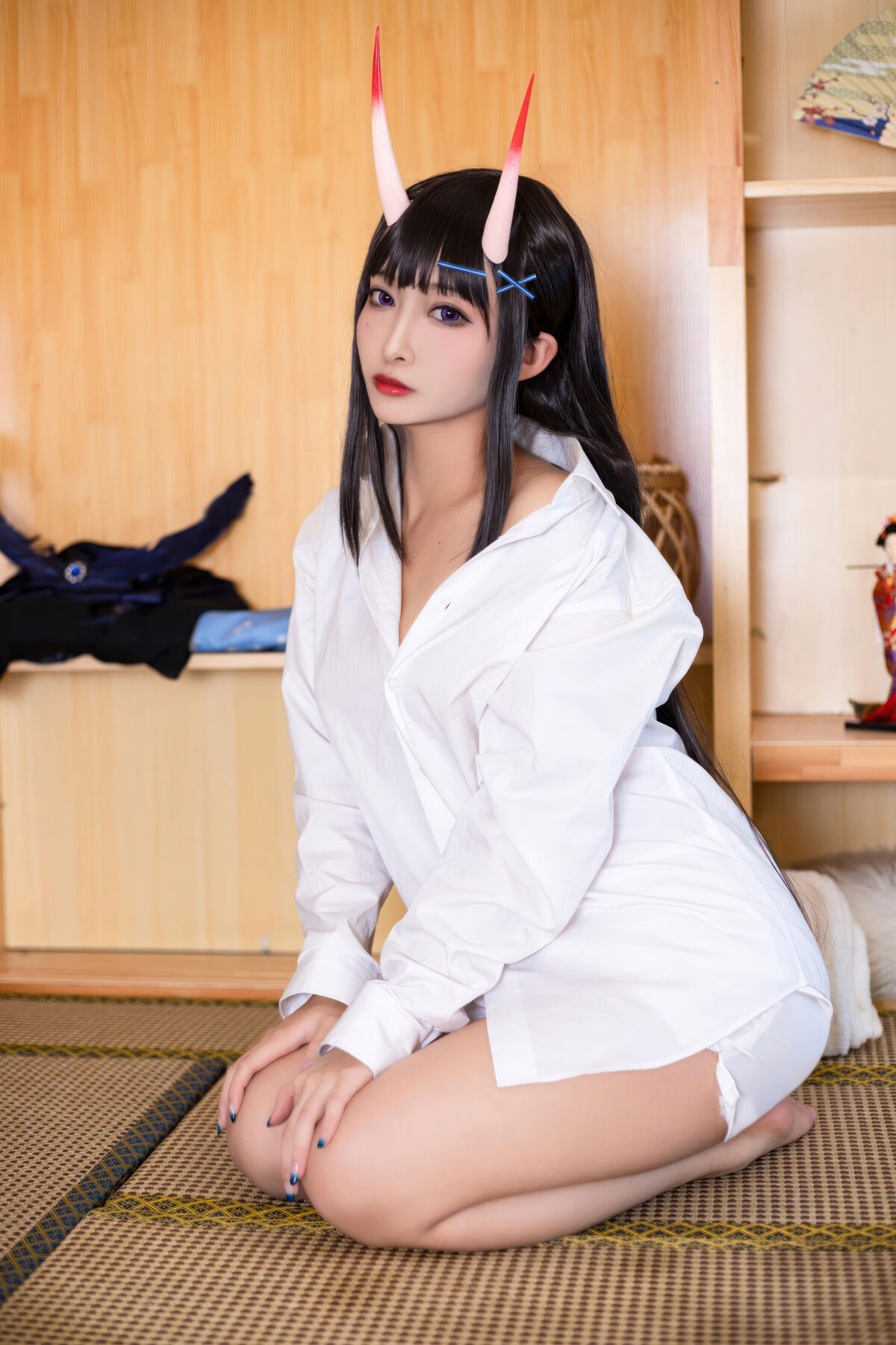 Coser@ LoLiSAMA - Azur Route - Noshiro Shirt (74P) Coser@ LoLiSAMA - Azur Route - Noshiro Shirt (74P)