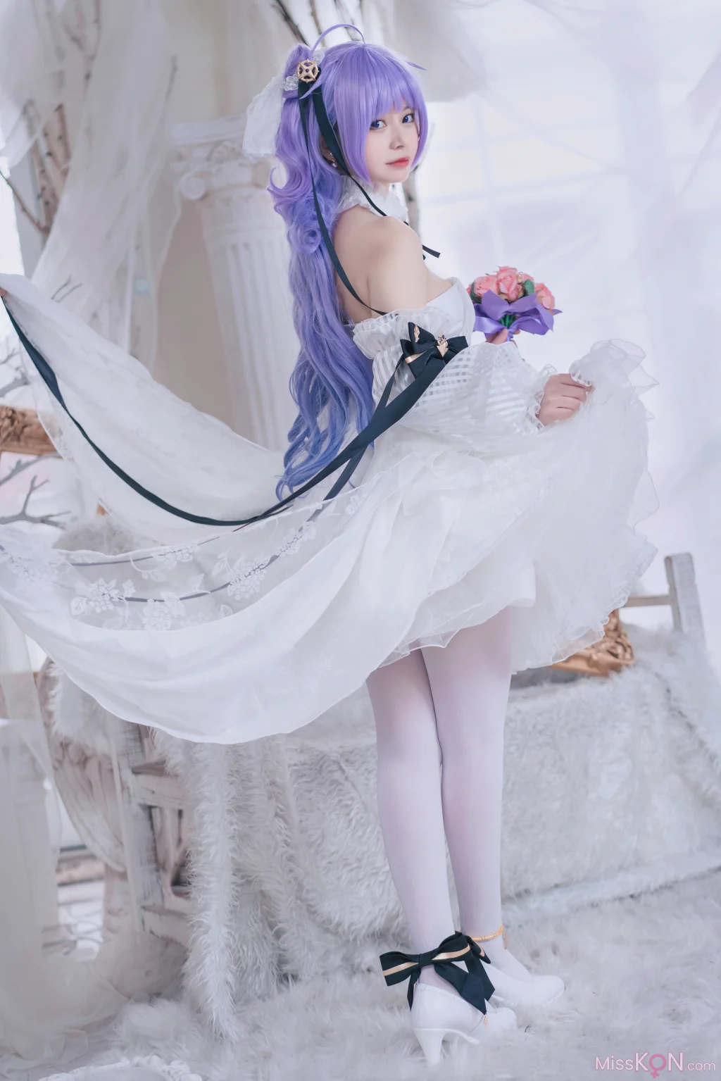 Coser@ Cats: Azur Route Unicorn Bride (23 photos) Coser@ Cats: Azur Route Unicorn Bride (23 photos)