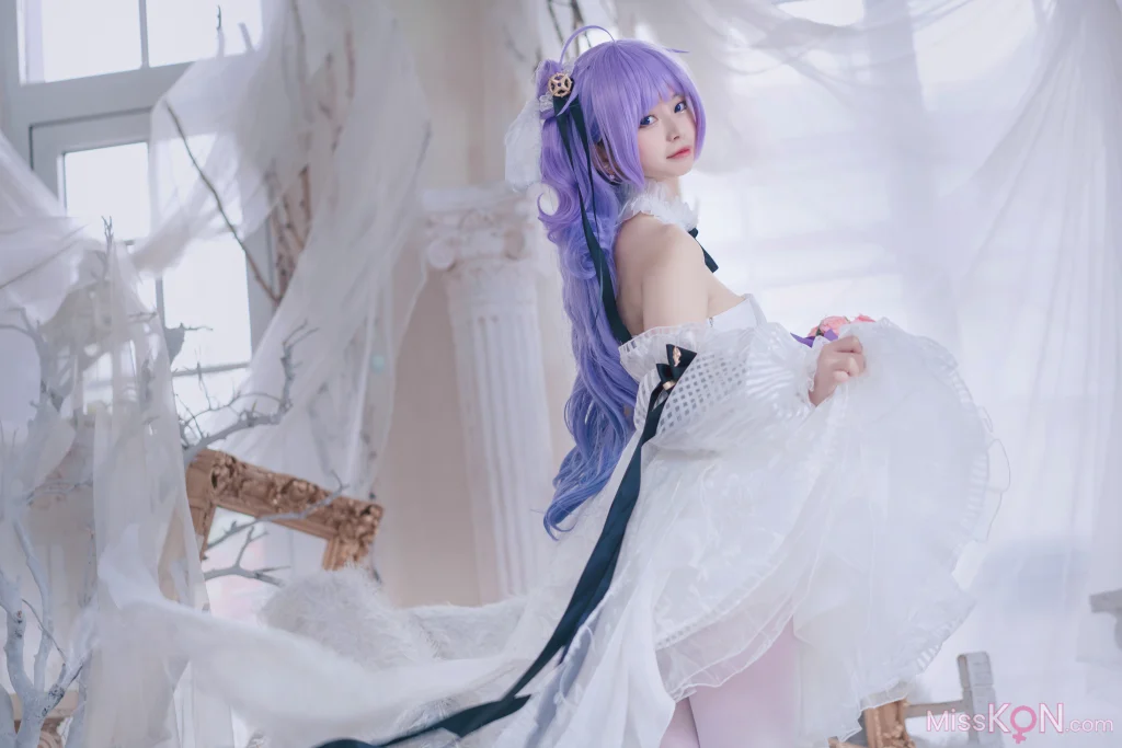 Coser@ Cats: Azur Route Unicorn Bride (23 photos) Coser@ Cats: Azur Route Unicorn Bride (23 photos)