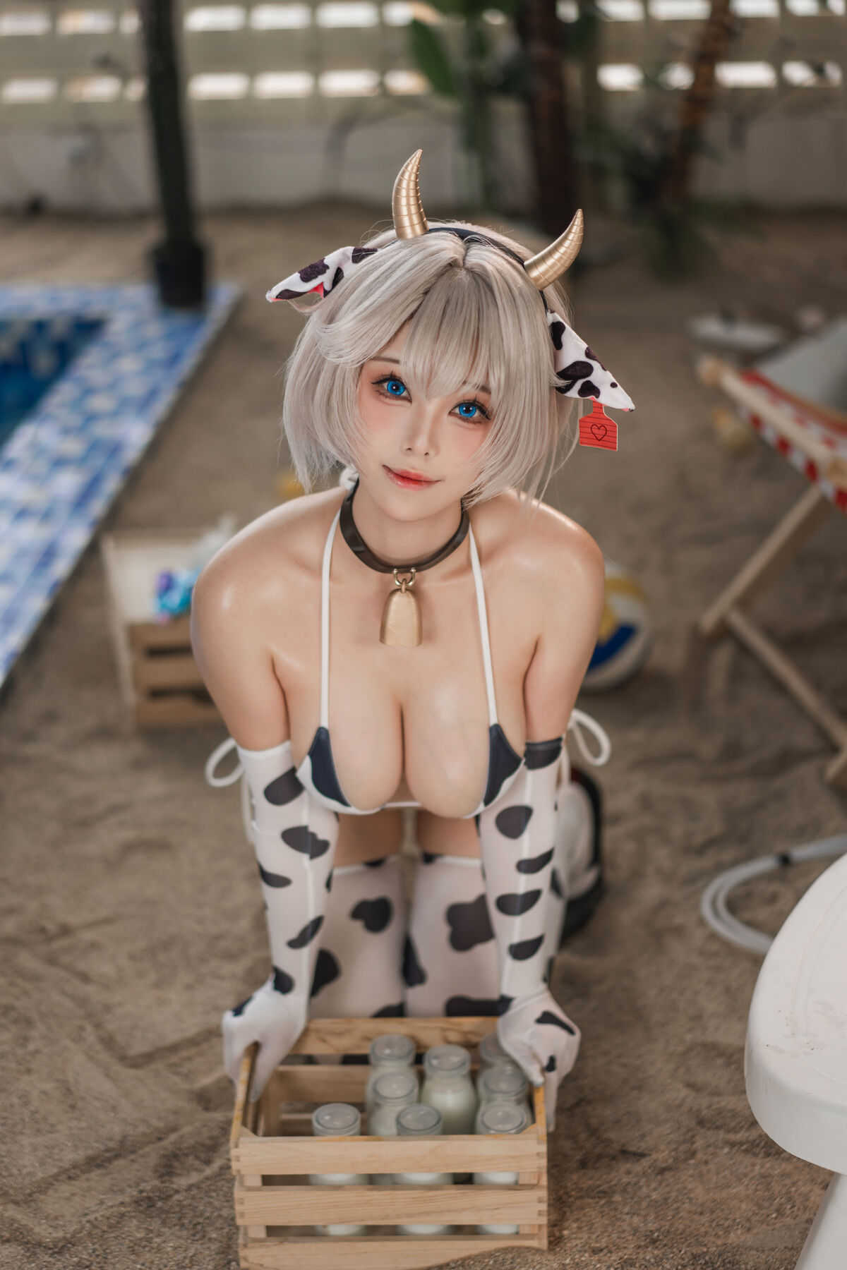 Coser@ Honey Cat Fur - Brown Dust Cow Part03 (58P) Coser@ Honey Cat Fur - Brown Dust Cow Part03 (58P)