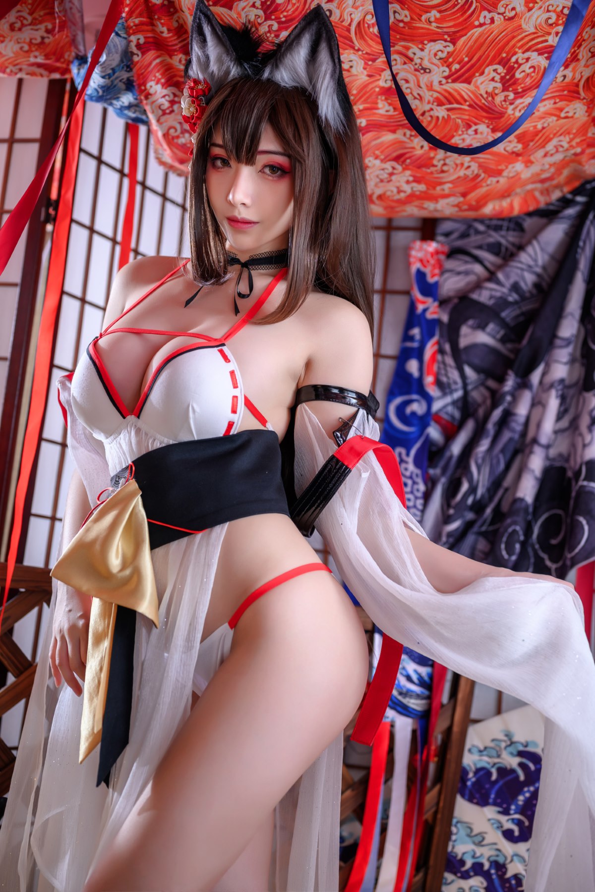 Coser@ Sister Bun Fu Dōri Vol.087 Amagi Swimsuit Coser@ Sister Bun Fu Dōri Vol.087 Amagi Swimsuit
