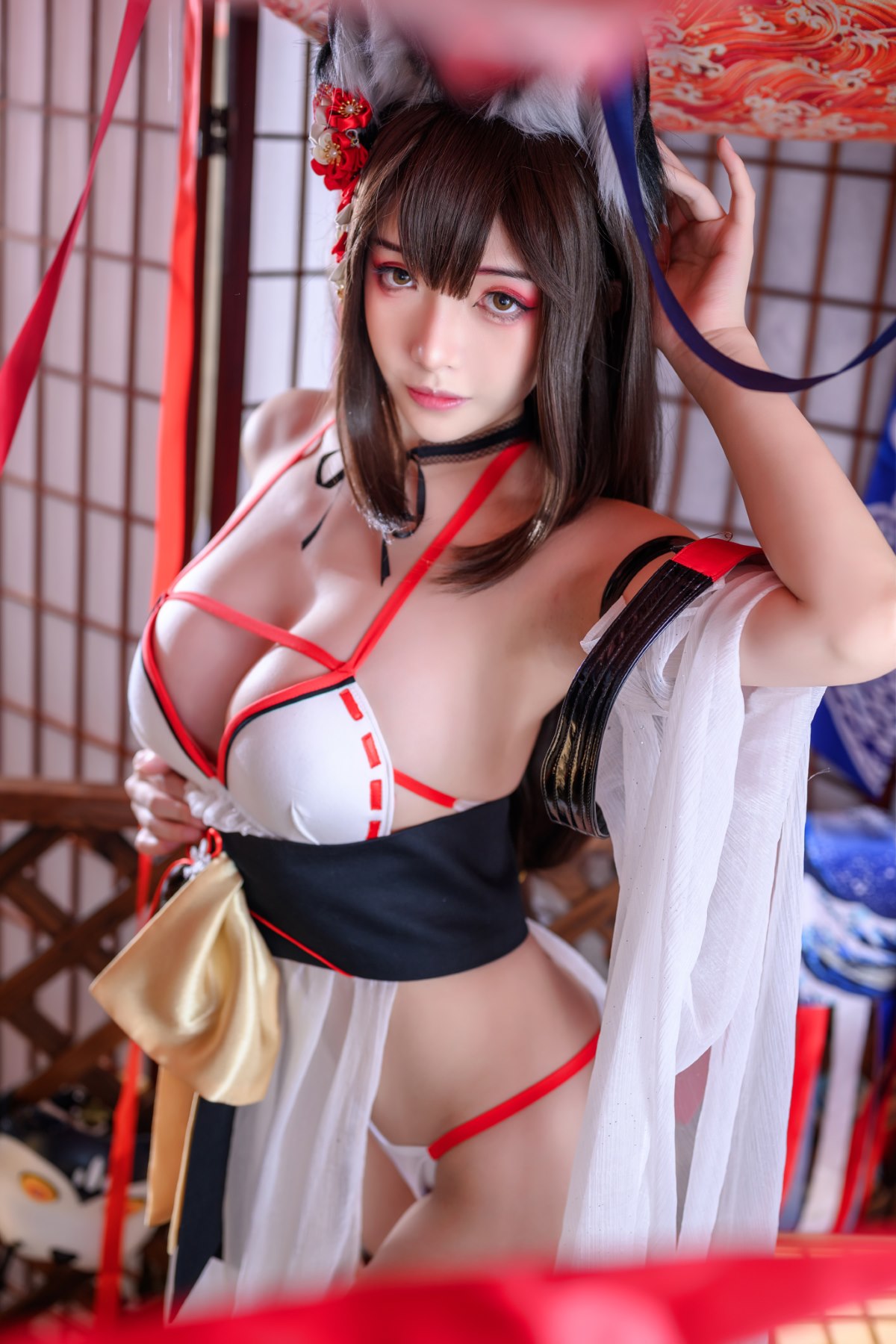 Coser@ Sister Bun Fu Dōri Vol.087 Amagi Swimsuit Coser@ Sister Bun Fu Dōri Vol.087 Amagi Swimsuit