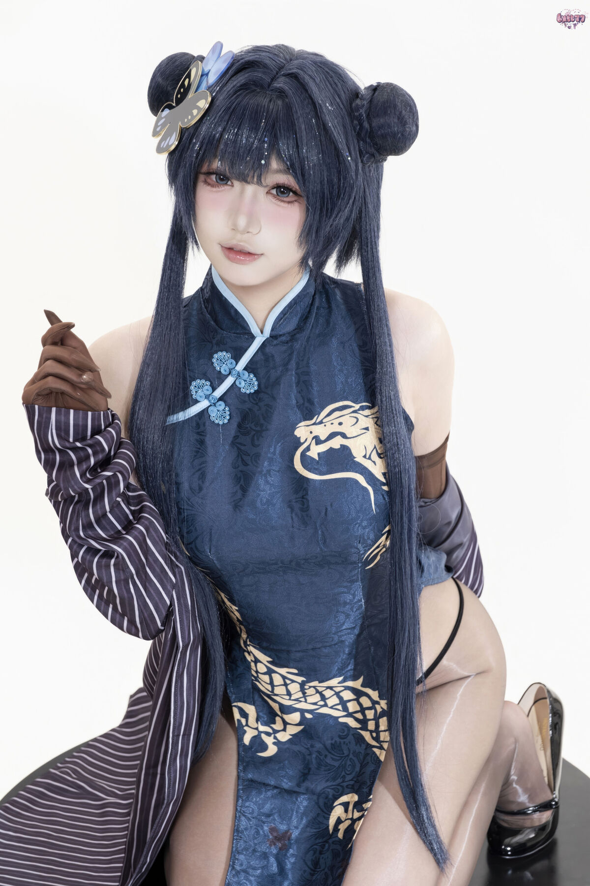 Coser@ Qi Qi Be Good - Azure Archive Hisaki Original Skin Part01 (50P) Coser@ Qi Qi Be Good - Azure Archive Hisaki Original Skin Part01 (50P)