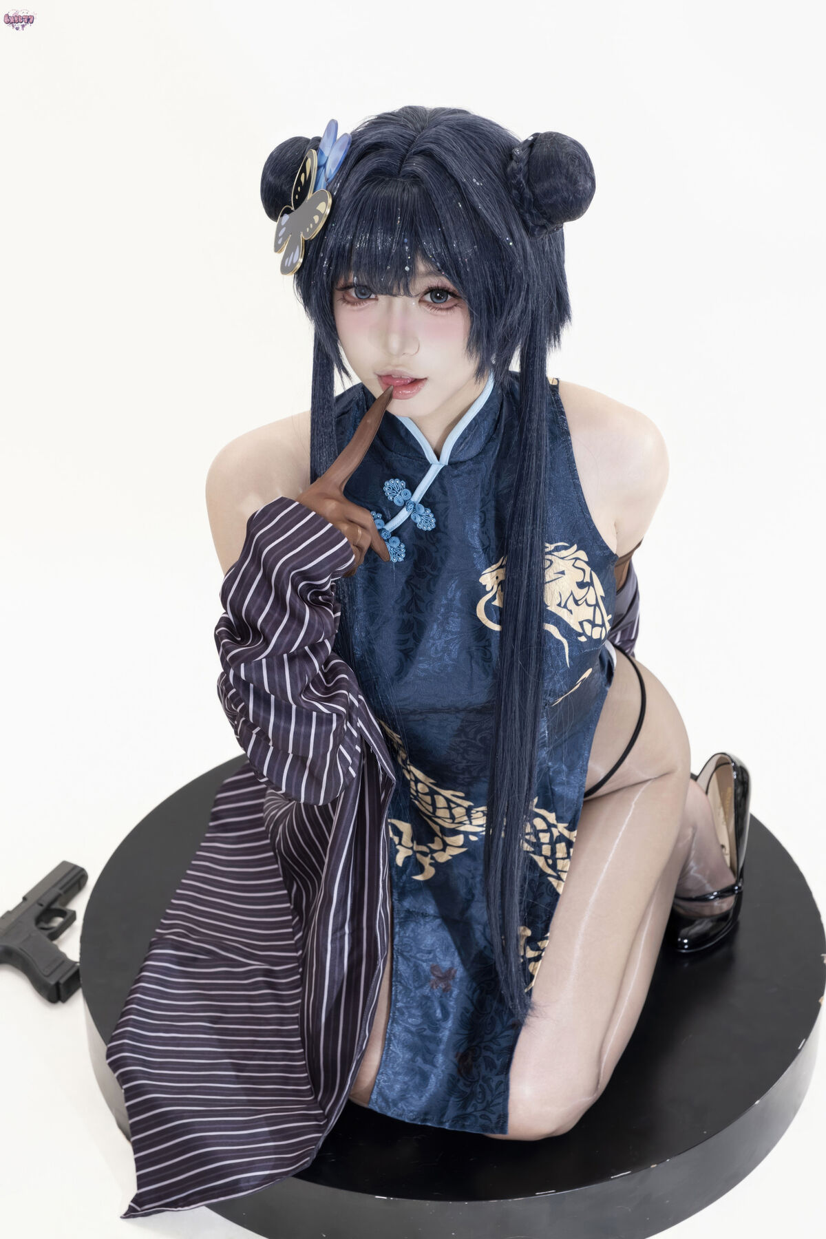 Coser@ Qi Qi Be Good - Azure Archive Hisaki Original Skin Part01 (50P) Coser@ Qi Qi Be Good - Azure Archive Hisaki Original Skin Part01 (50P)