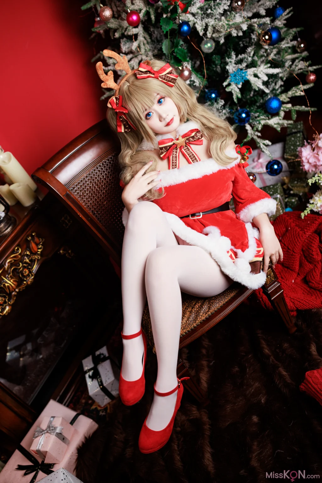 Coser@阿雪雪: 圣诞芭芭拉 (109 photos + 2 videos) Coser@阿雪雪: 圣诞芭芭拉 (109 photos + 2 videos)