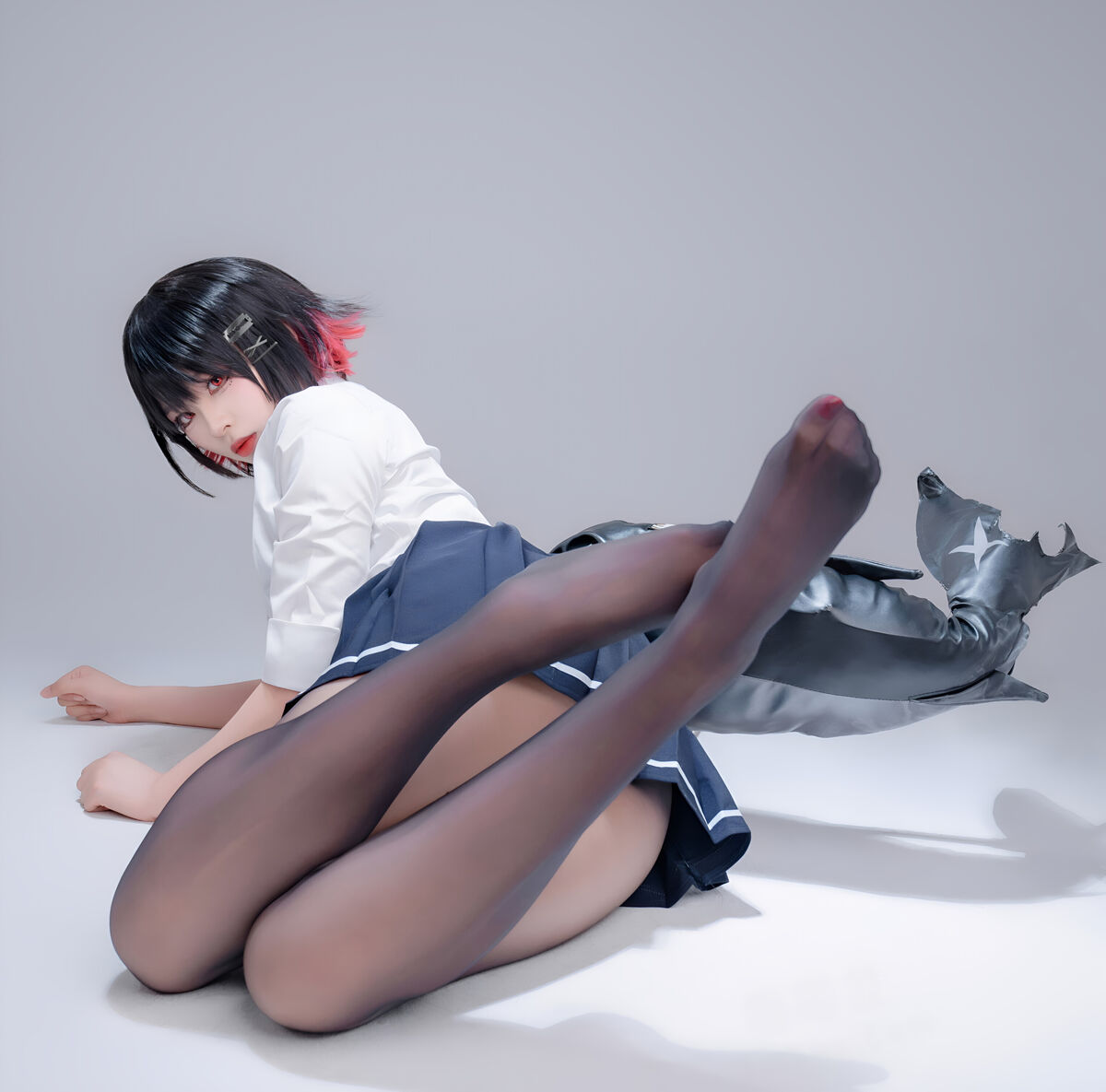 Coser@轩萧学姐 - 鲨鱼妹JK Part02 (51P) Coser@轩萧学姐 - 鲨鱼妹JK Part02 (51P)