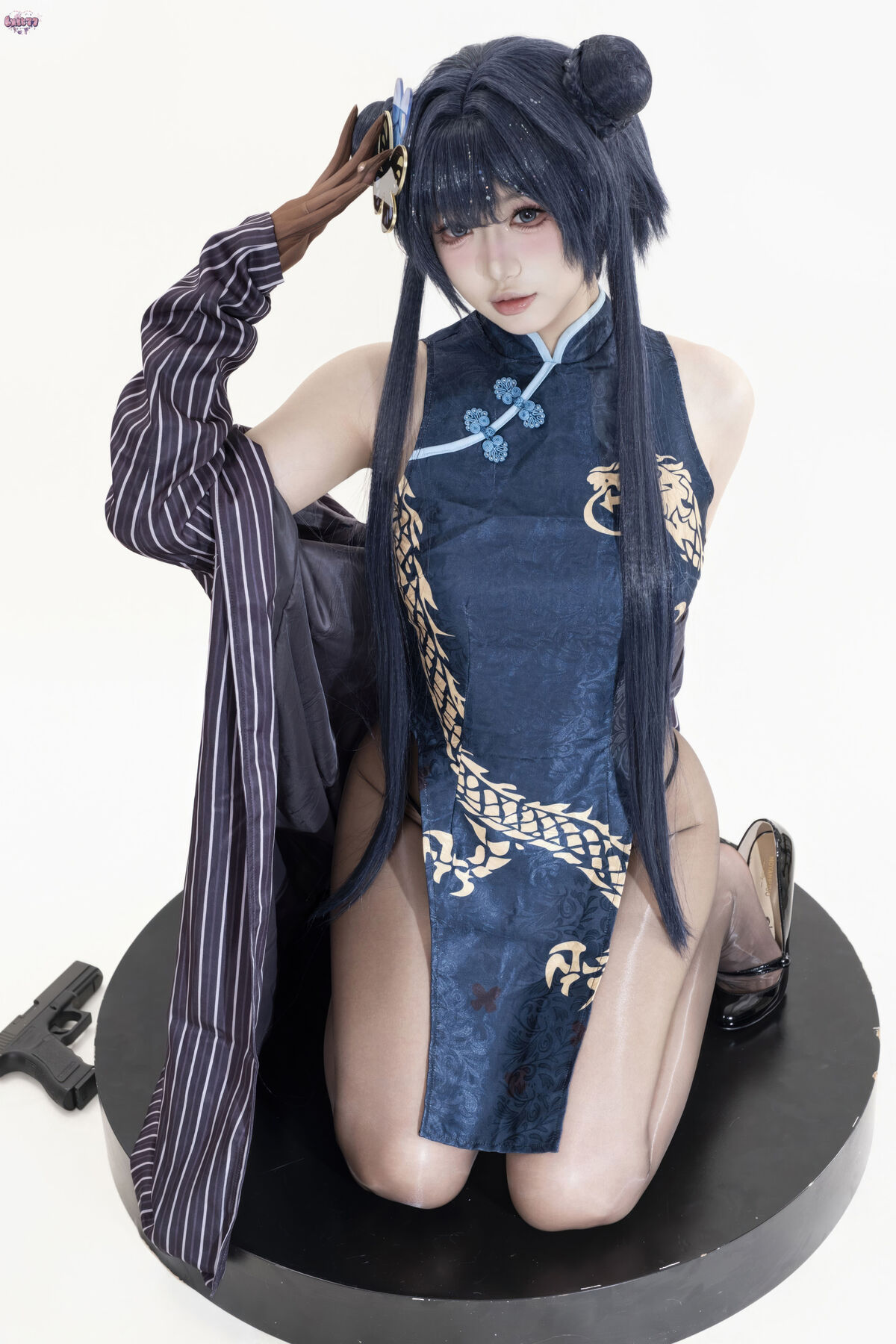 Coser@ Qi Qi Be Good - Azure Archive Hisaki Original Skin Part01 (50P) Coser@ Qi Qi Be Good - Azure Archive Hisaki Original Skin Part01 (50P)