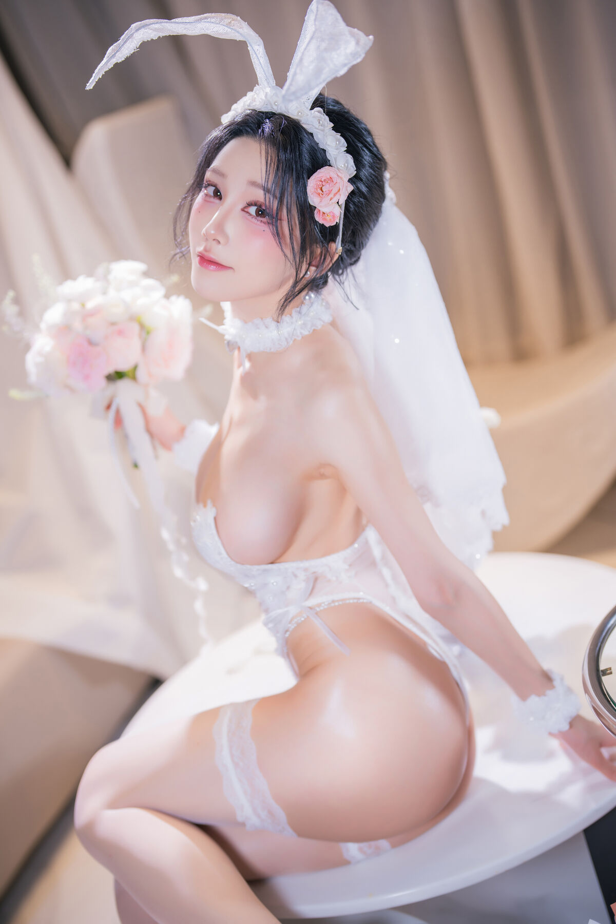Coser@水淼Aqua - Aqua Birthday Bunny 生日婚纱兔女郎 (55P) Coser@水淼Aqua - Aqua Birthday Bunny 生日婚纱兔女郎 (55P)