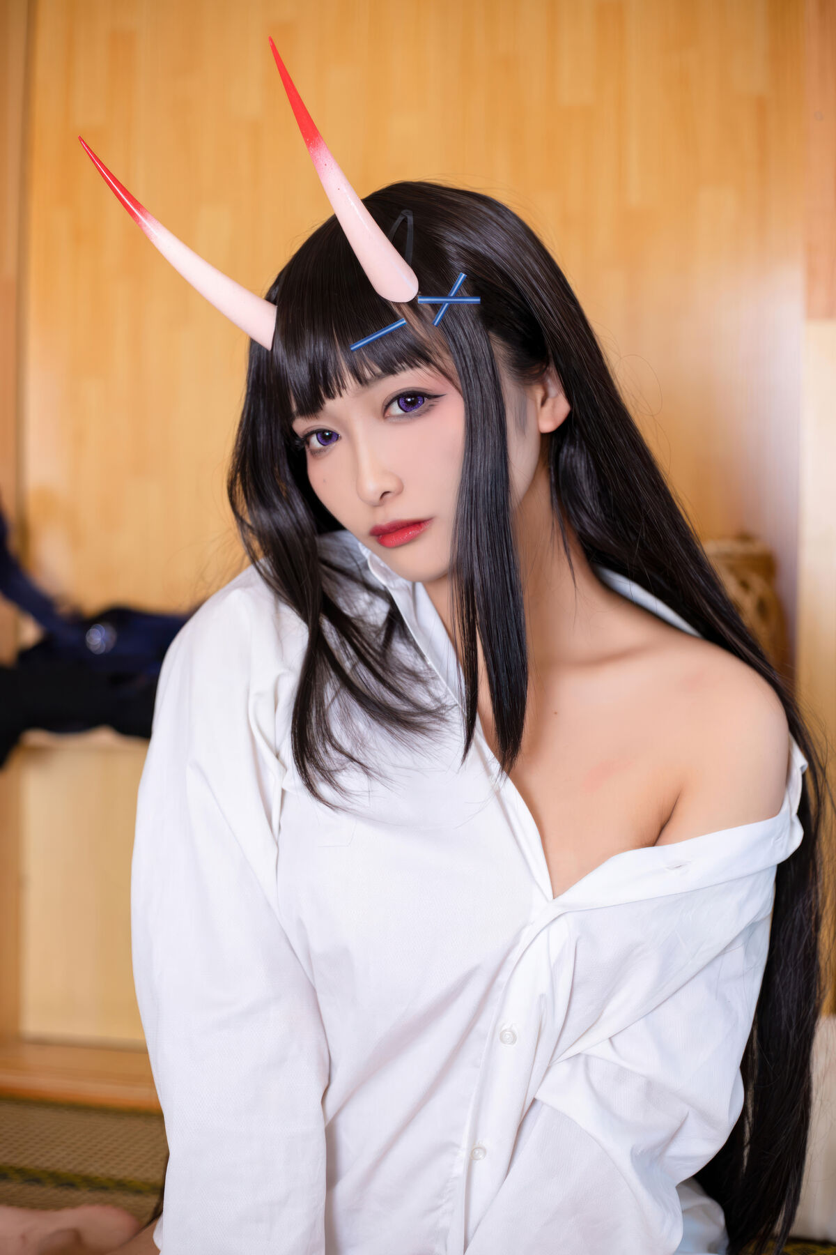 Coser@ LoLiSAMA - Azur Route - Noshiro Shirt (74P) Coser@ LoLiSAMA - Azur Route - Noshiro Shirt (74P)