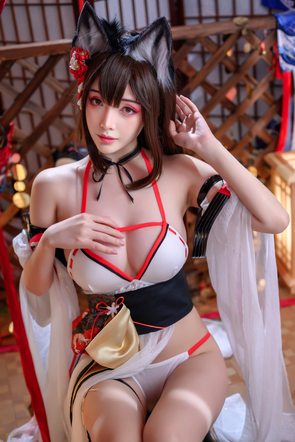 Coser@ Sister Bun Fu Dōri Vol.087 Amagi Swimsuit Coser@ Sister Bun Fu Dōri Vol.087 Amagi Swimsuit