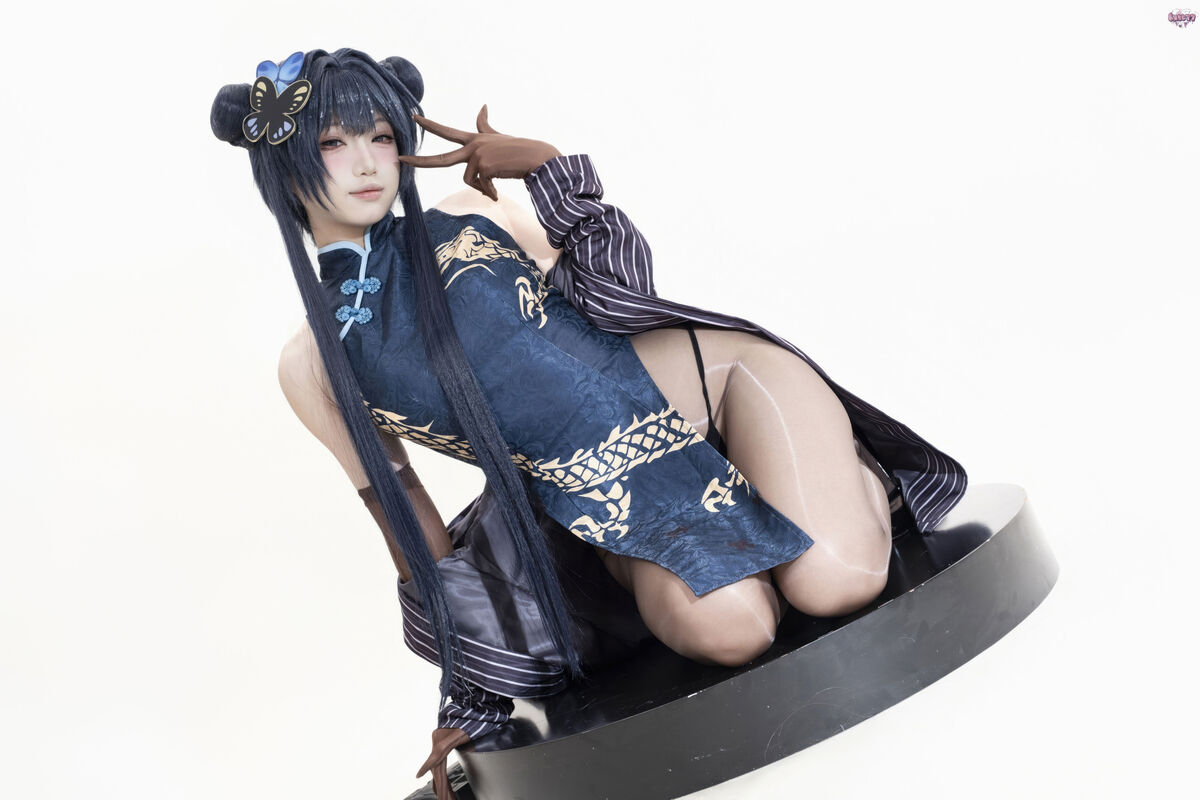 Coser@ Qi Qi Be Good - Azure Archive Hisaki Original Skin Part01 (50P) Coser@ Qi Qi Be Good - Azure Archive Hisaki Original Skin Part01 (50P)
