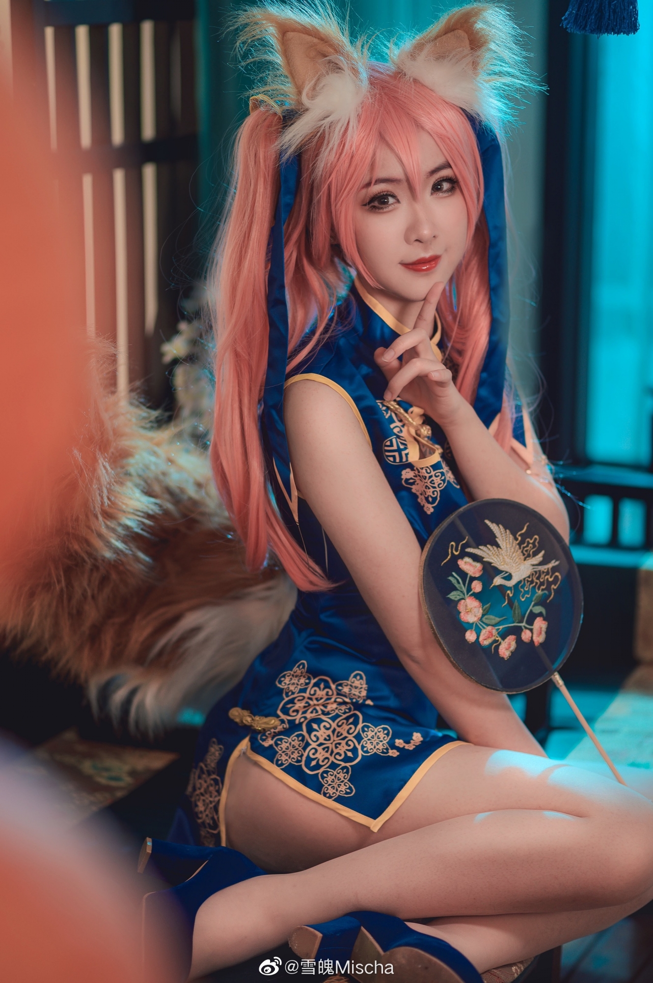 FGO Jade Algae Front Cheongsam FGO Jade Algae Front Cheongsam