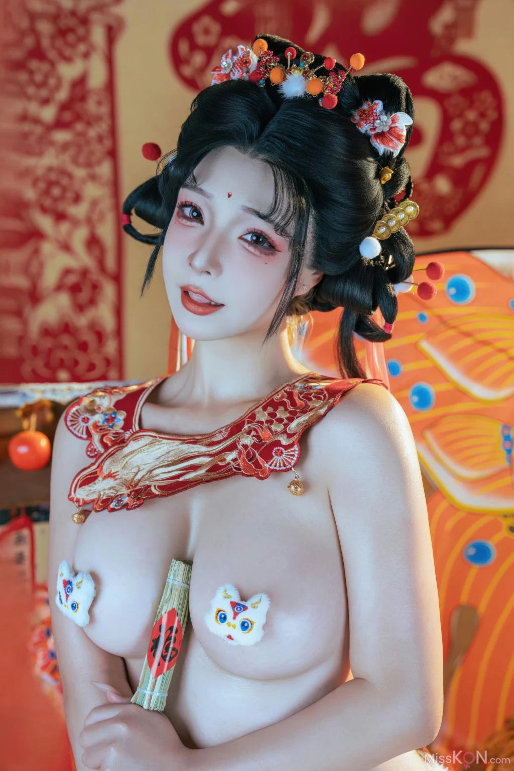 Coser@yuuhui Yuhui: 2026 Chinese New Year Special Lion Dance Girl (131 photos + 2 videos) Coser@yuuhui Yuhui: 2026 Chinese New Year Special Lion Dance Girl (131 photos + 2 videos)