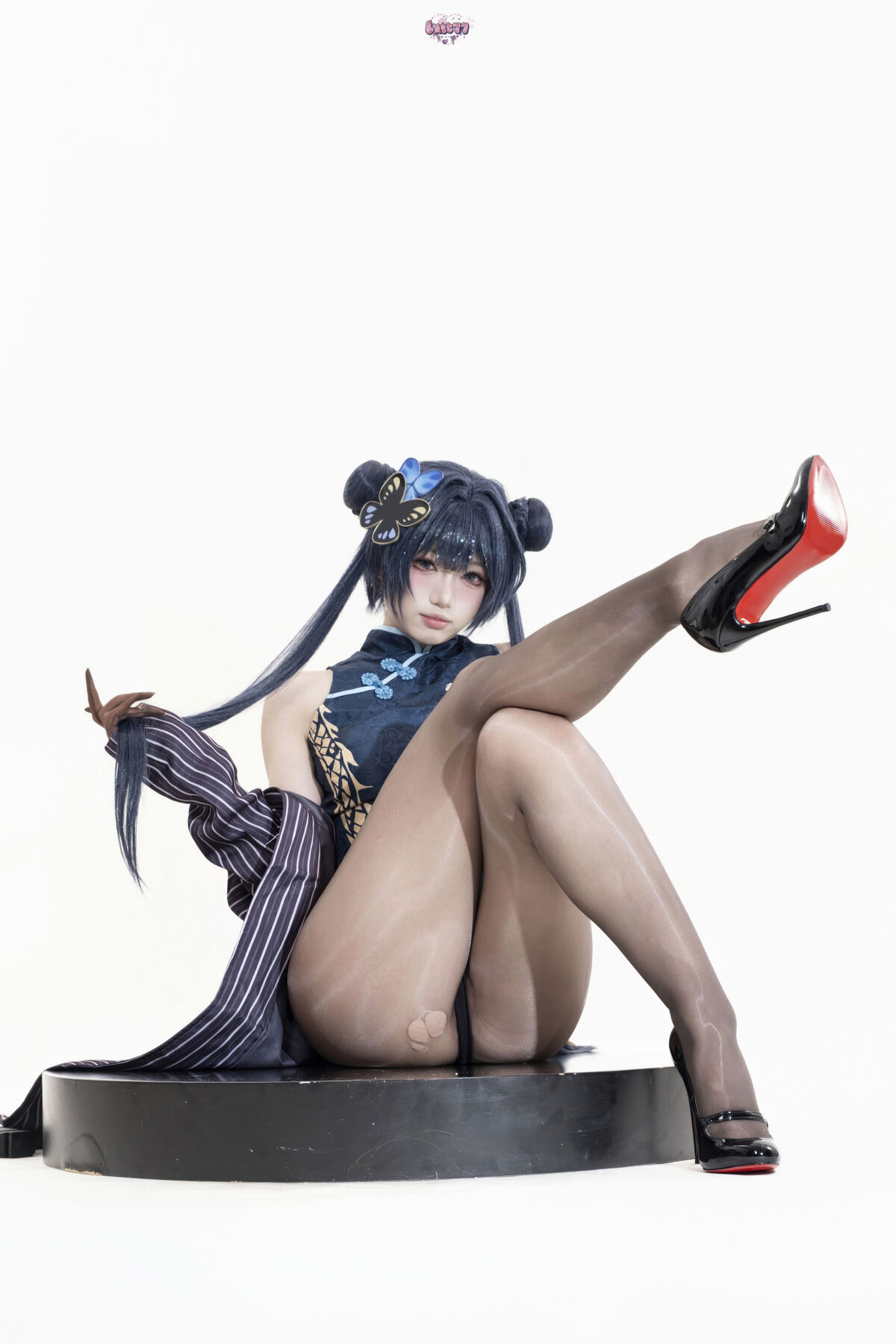 Coser@ Qi Qi Be Good - Azure Archive Hisaki Original Skin Part01 (50P) Coser@ Qi Qi Be Good - Azure Archive Hisaki Original Skin Part01 (50P)