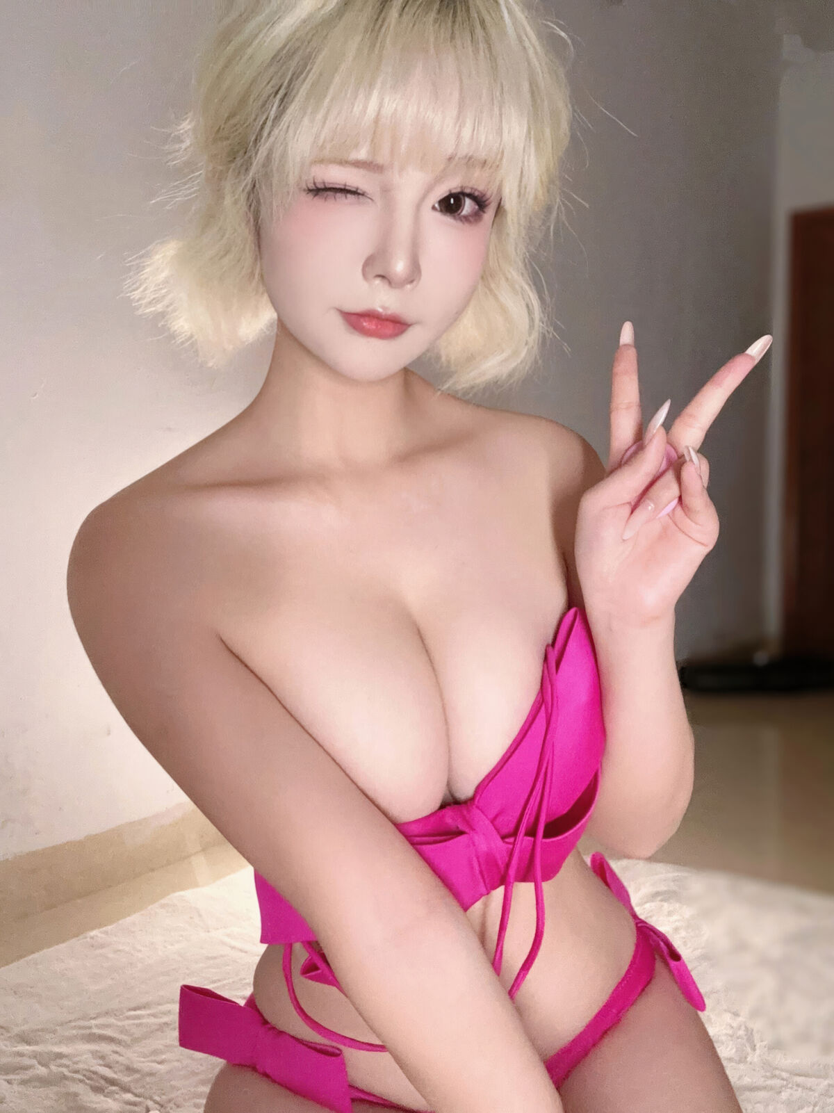 Coser@yuuhui Yuhui - Patreon Subscription Pink Lady (52P - 2V) Coser@yuuhui Yuhui - Patreon Subscription Pink Lady (52P - 2V)
