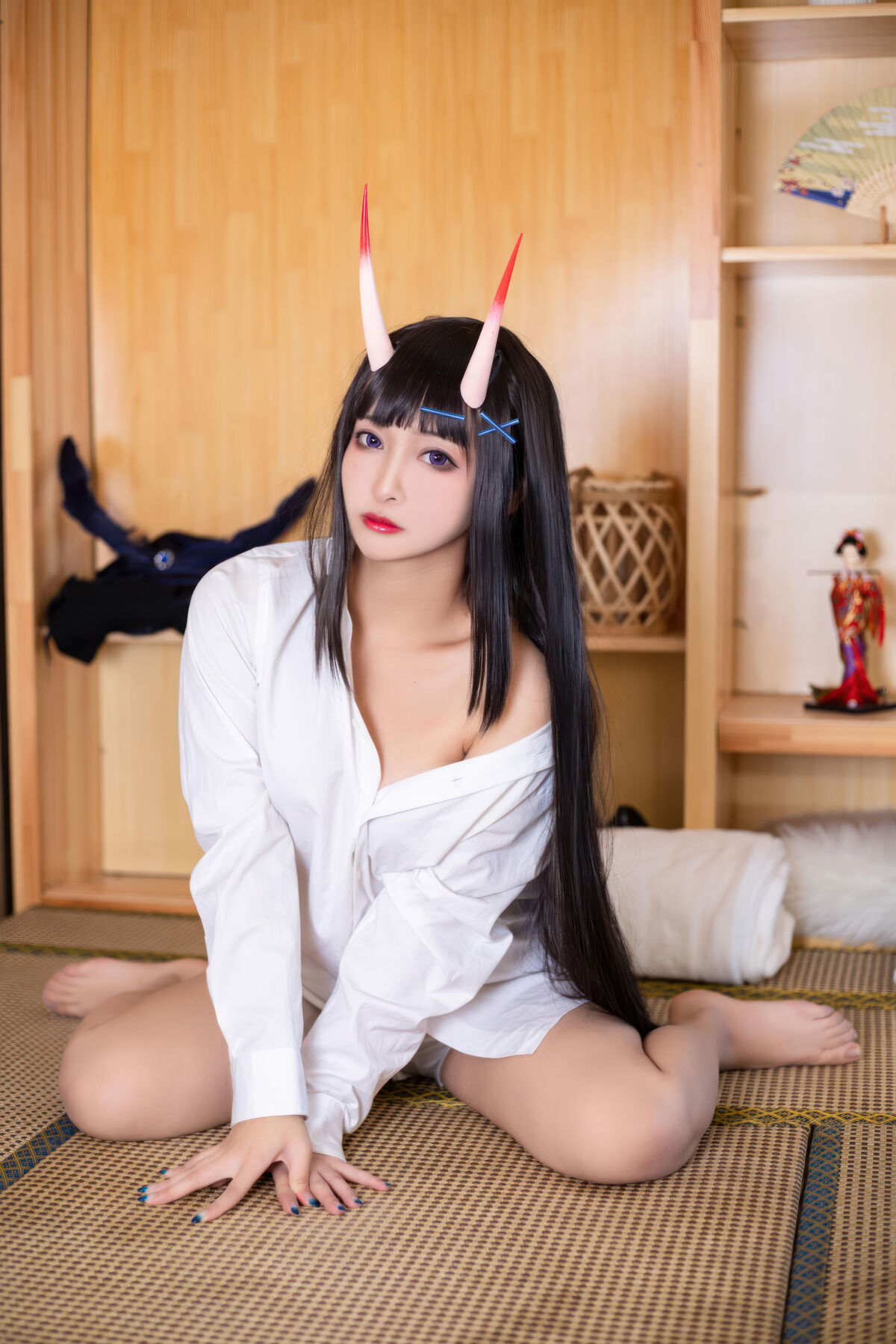Coser@ LoLiSAMA - Azur Route - Noshiro Shirt (74P) Coser@ LoLiSAMA - Azur Route - Noshiro Shirt (74P)