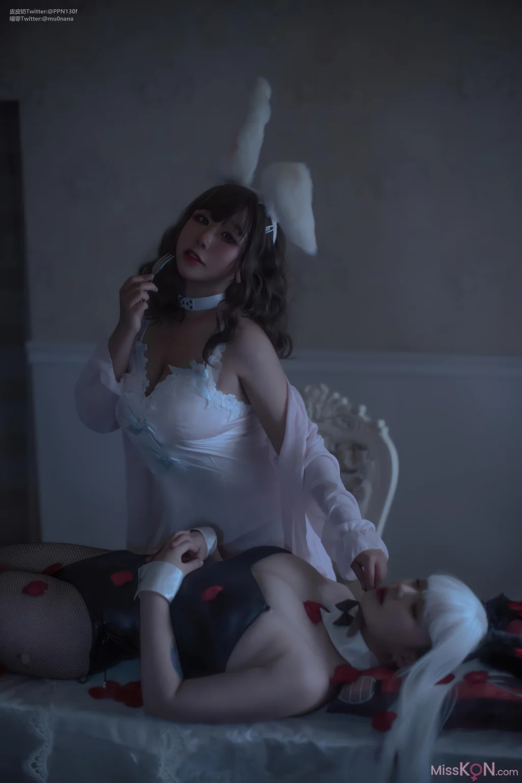 Coser@Pippi Milk is so cute & Mu Ling Mu0: Double Rabbit (51 photos) Coser@Pippi Milk is so cute & Mu Ling Mu0: Double Rabbit (51 photos)