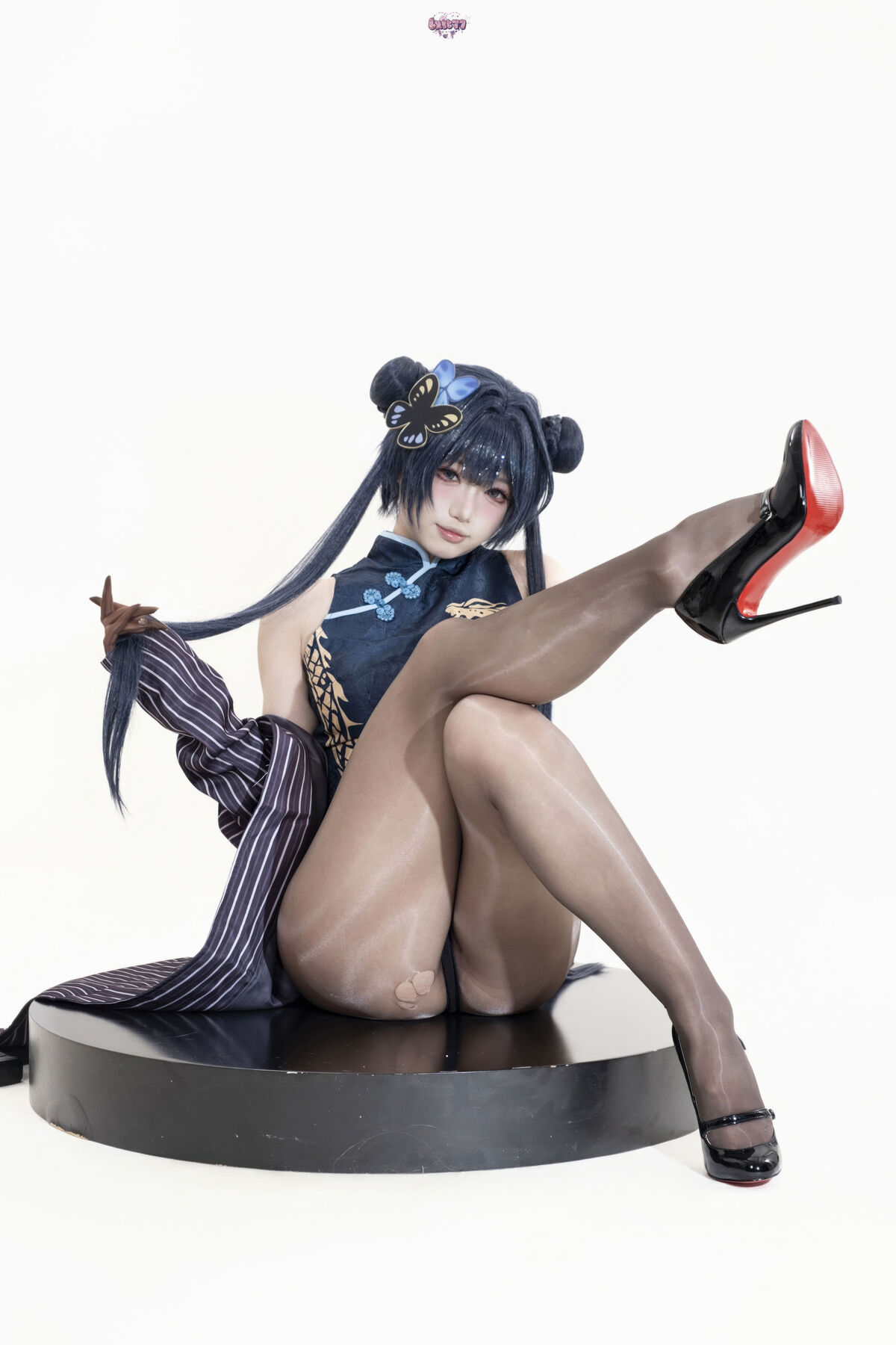 Coser@ Qi Qi Be Good - Azure Archive Hisaki Original Skin Part01 (50P) Coser@ Qi Qi Be Good - Azure Archive Hisaki Original Skin Part01 (50P)