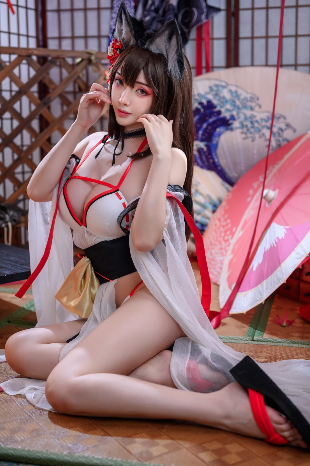 Coser@ Sister Bun Fu Dōri Vol.087 Amagi Swimsuit Coser@ Sister Bun Fu Dōri Vol.087 Amagi Swimsuit