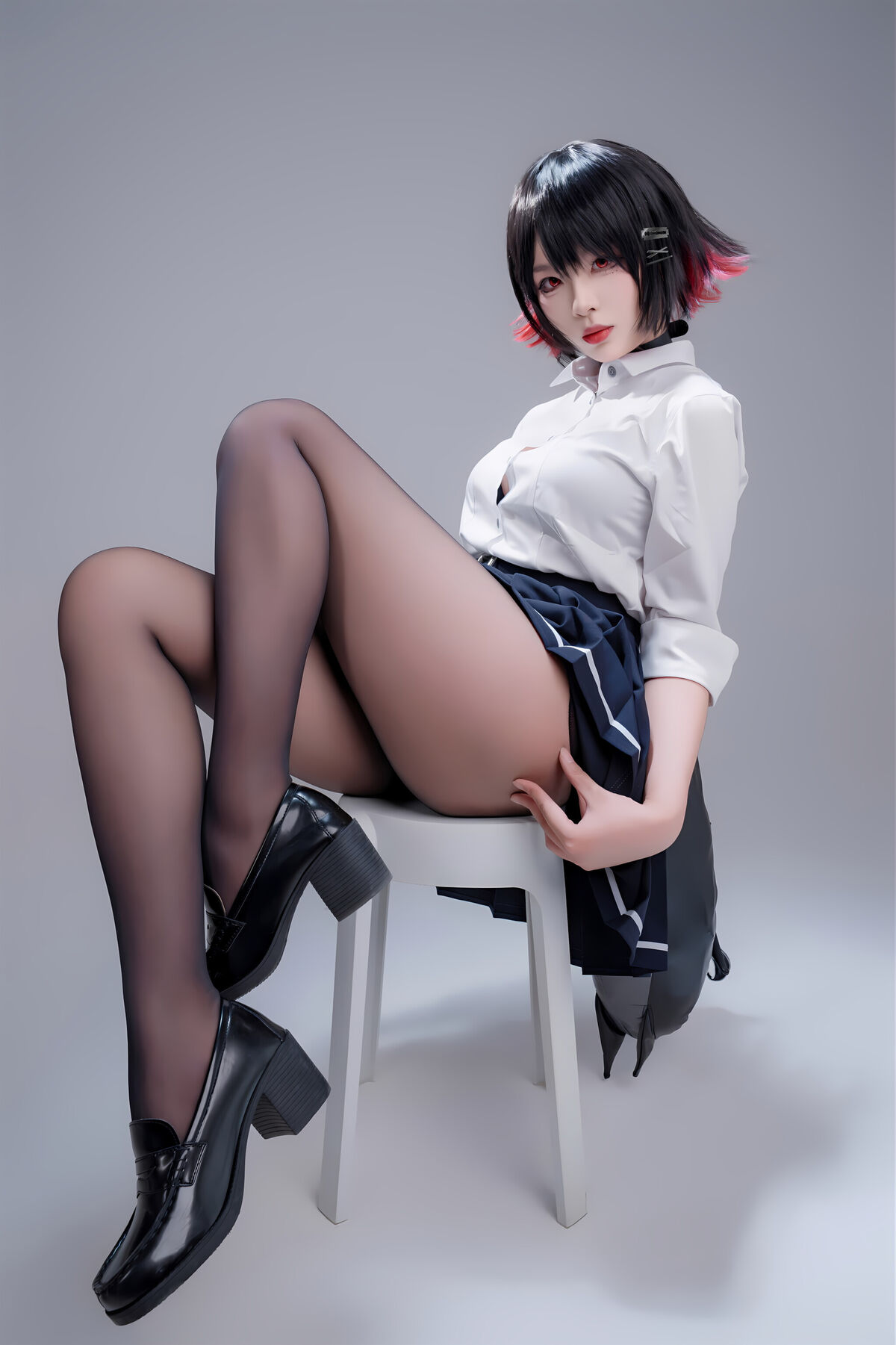 Coser@轩萧学姐 - 鲨鱼妹JK Part02 (51P) Coser@轩萧学姐 - 鲨鱼妹JK Part02 (51P)
