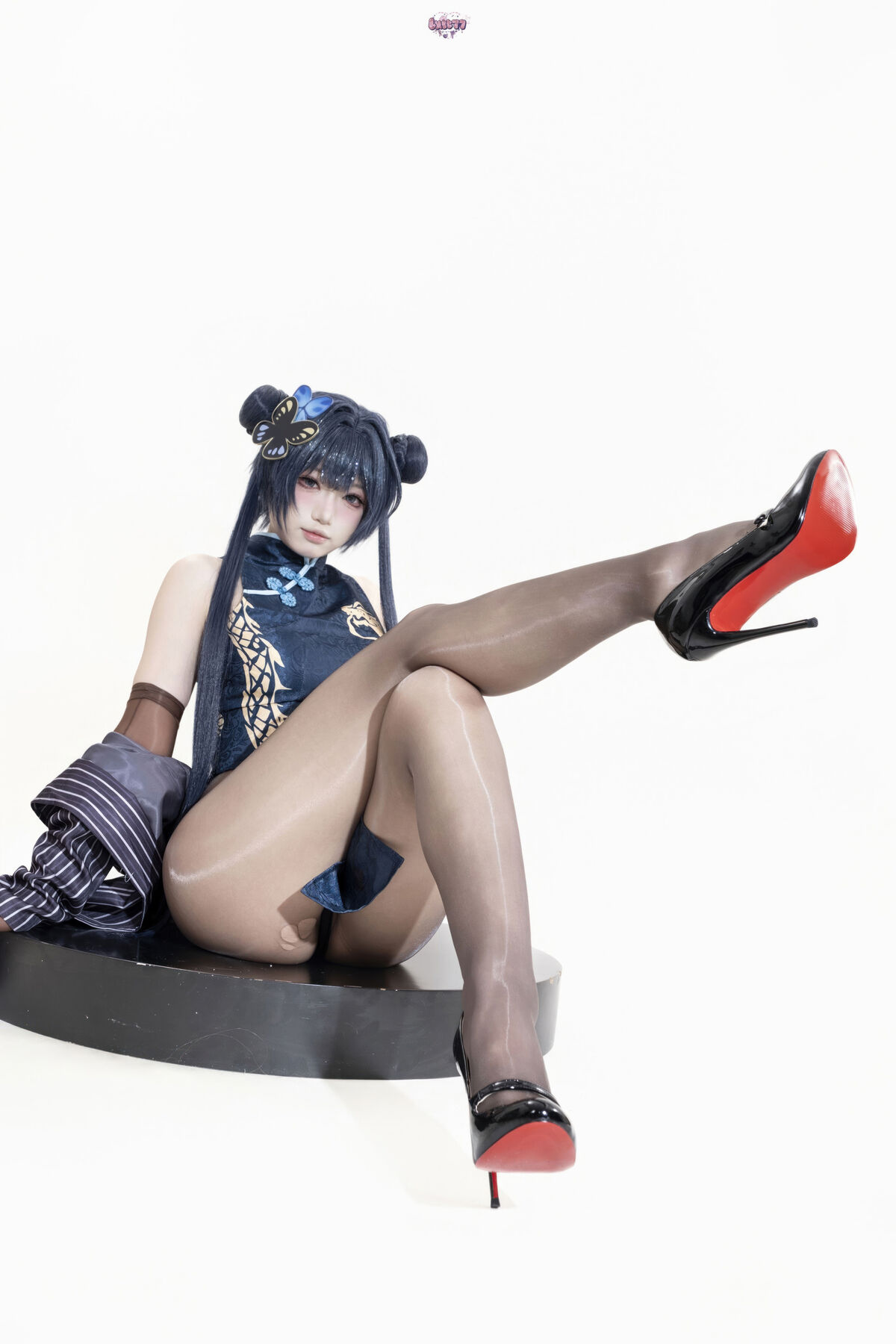 Coser@ Qi Qi Be Good - Azure Archive Hisaki Original Skin Part01 (50P) Coser@ Qi Qi Be Good - Azure Archive Hisaki Original Skin Part01 (50P)