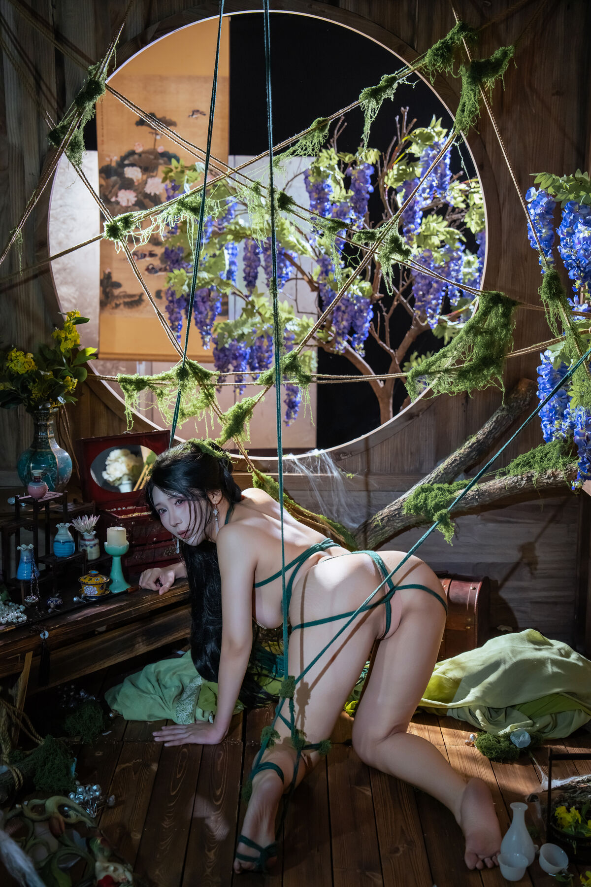 Coser@云溪溪 Yunx1x1 And 奶桃桃 - 苔缚 Part02 (47P) Coser@云溪溪 Yunx1x1 And 奶桃桃 - 苔缚 Part02 (47P)