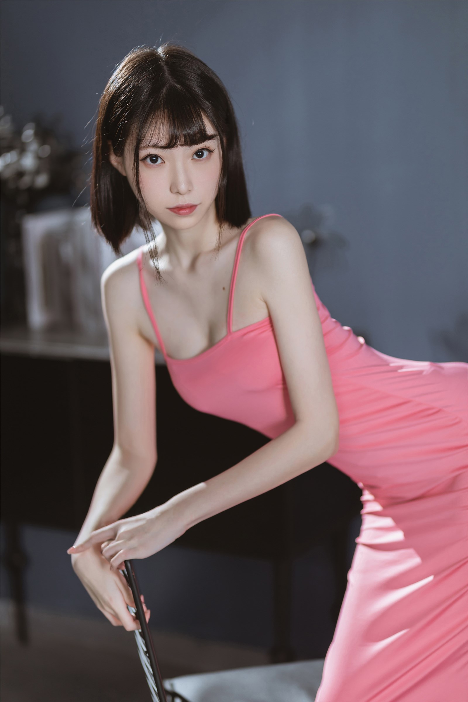 Xu Lan LAN - NO.033 Pink Long Dress Xu Lan LAN - NO.033 Pink Long Dress