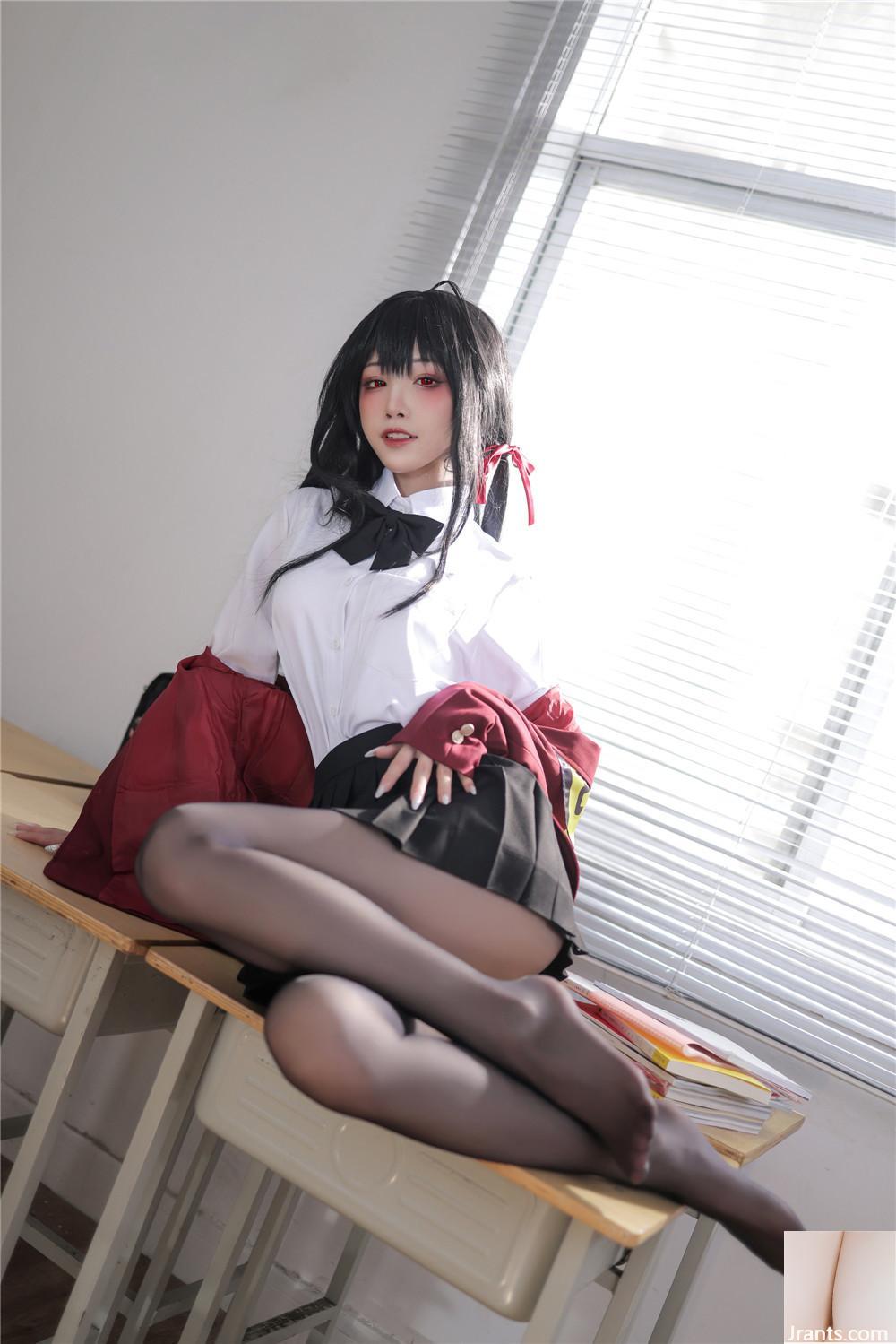 (Cosplay) Aqua Area-太后校服 (Cosplay) Aqua Area-太后校服