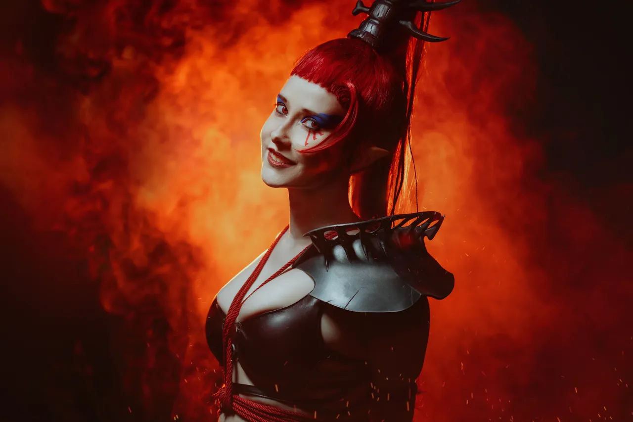 Shiera13 - Warhammer 40K Lelith Hesperax Shibari Shiera13 - Warhammer 40K Lelith Hesperax Shibari