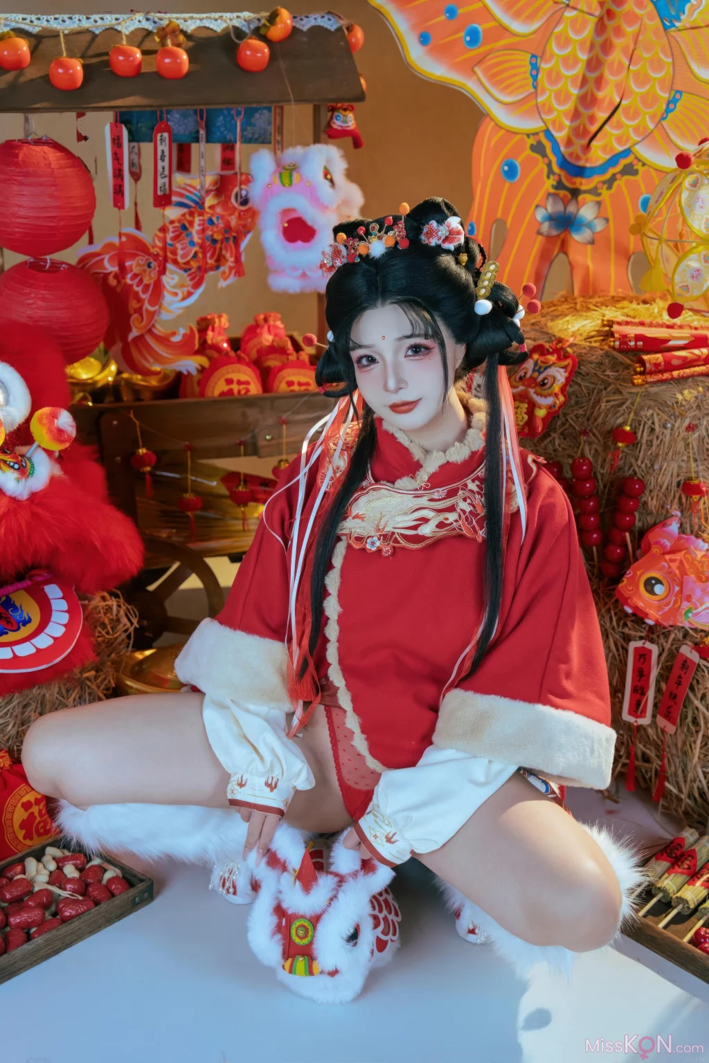 Coser@yuuhui Yuhui: 2026 Chinese New Year Special Lion Dance Girl (131 photos + 2 videos) Coser@yuuhui Yuhui: 2026 Chinese New Year Special Lion Dance Girl (131 photos + 2 videos)