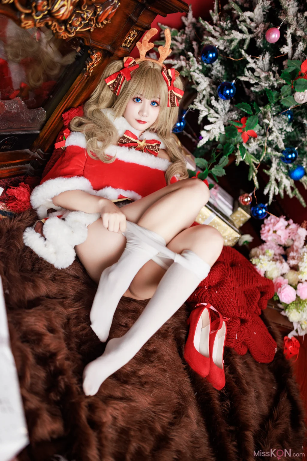 Coser@阿雪雪: 圣诞芭芭拉 (109 photos + 2 videos) Coser@阿雪雪: 圣诞芭芭拉 (109 photos + 2 videos)