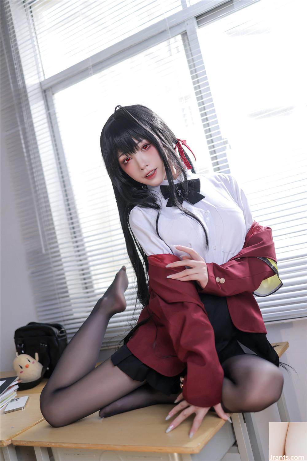 (Cosplay) Aqua Area-太后校服 (Cosplay) Aqua Area-太后校服