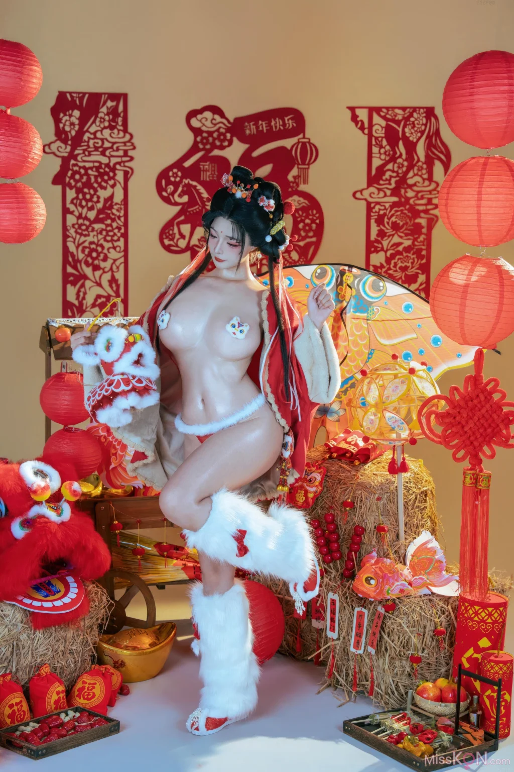 Coser@yuuhui Yuhui: 2026 Chinese New Year Special Lion Dance Girl (131 photos + 2 videos) Coser@yuuhui Yuhui: 2026 Chinese New Year Special Lion Dance Girl (131 photos + 2 videos)