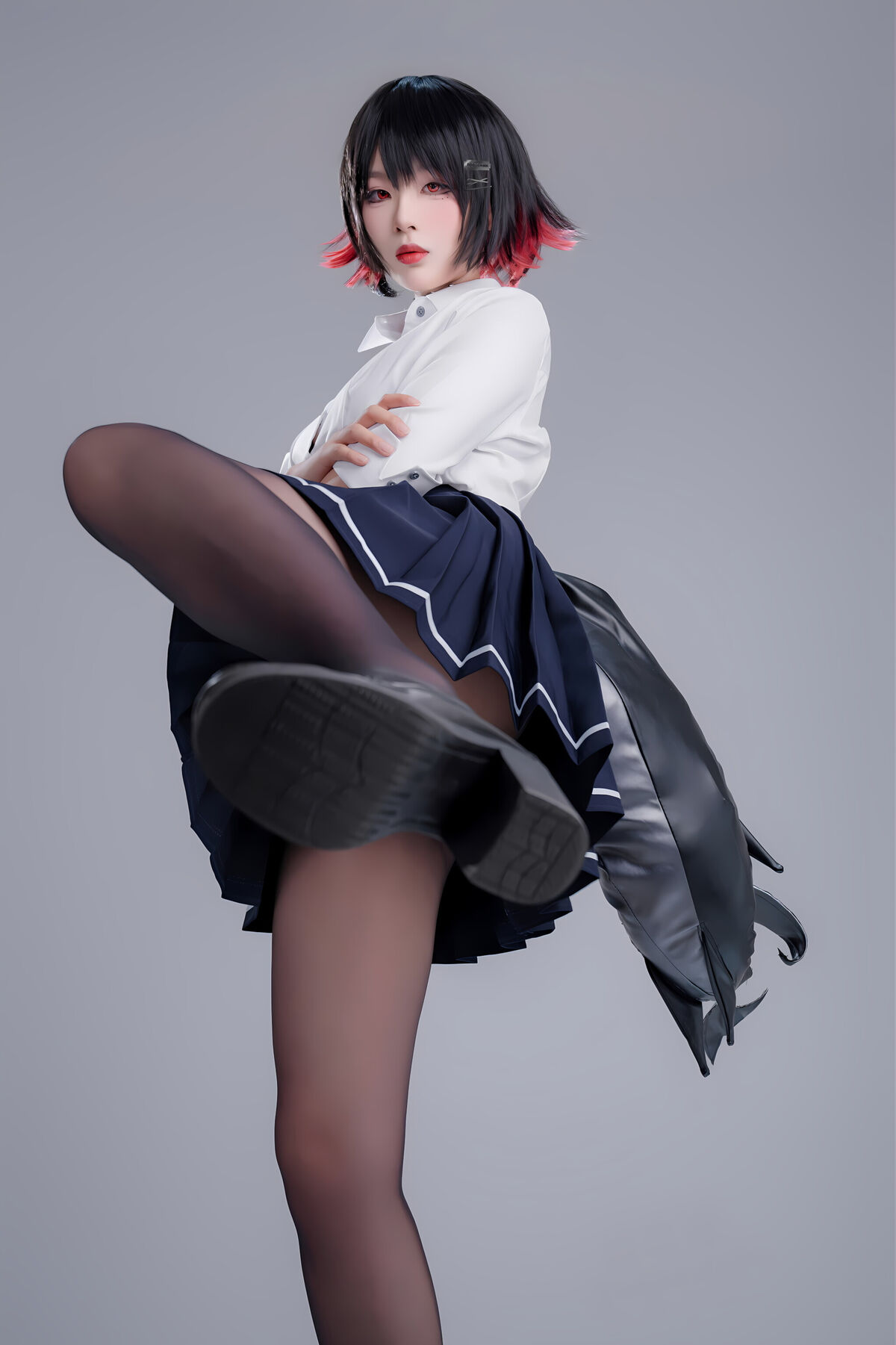 Coser@轩萧学姐 - 鲨鱼妹JK Part02 (51P) Coser@轩萧学姐 - 鲨鱼妹JK Part02 (51P)