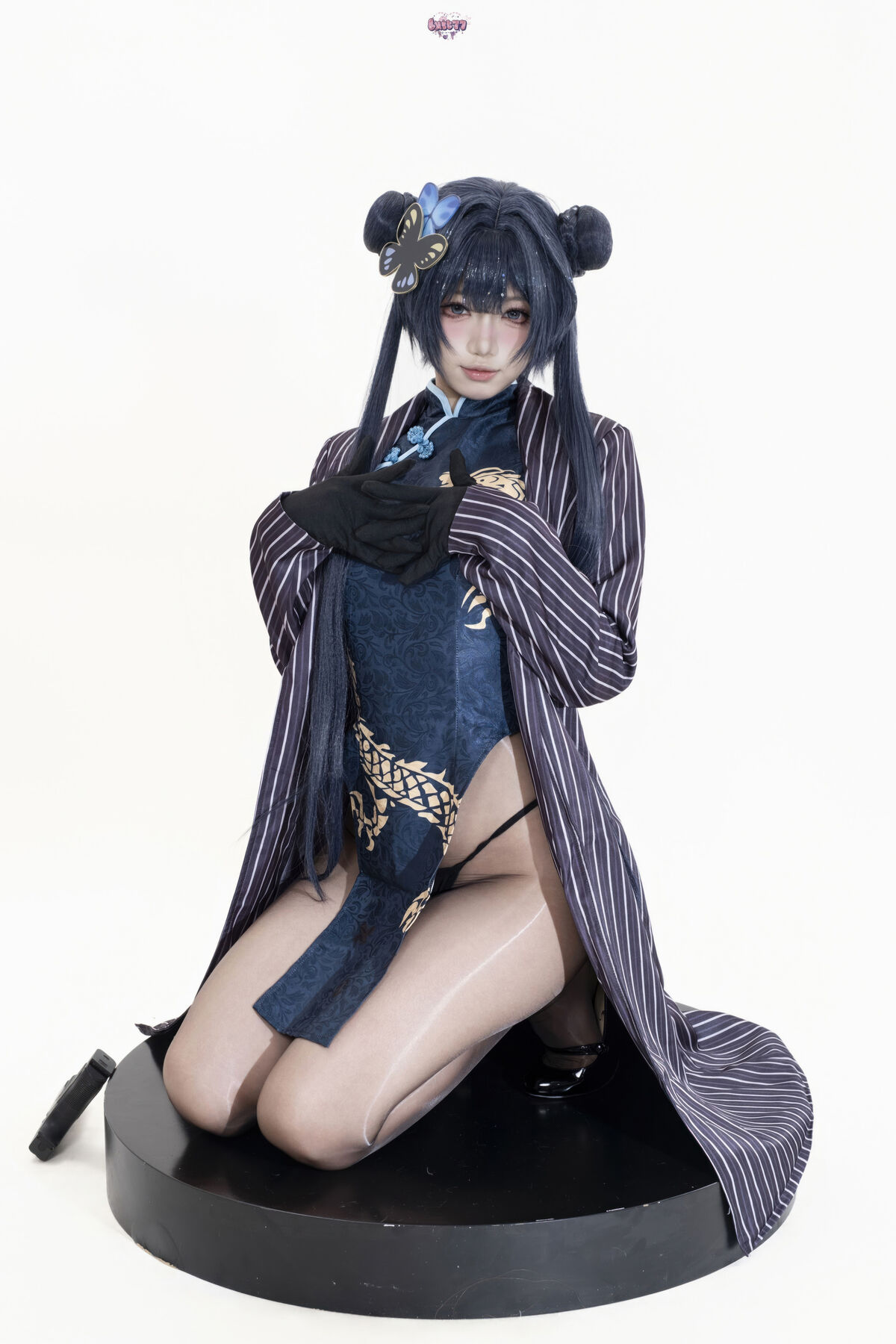 Coser@ Qi Qi Be Good - Azure Archive Hisaki Original Skin Part01 (50P) Coser@ Qi Qi Be Good - Azure Archive Hisaki Original Skin Part01 (50P)