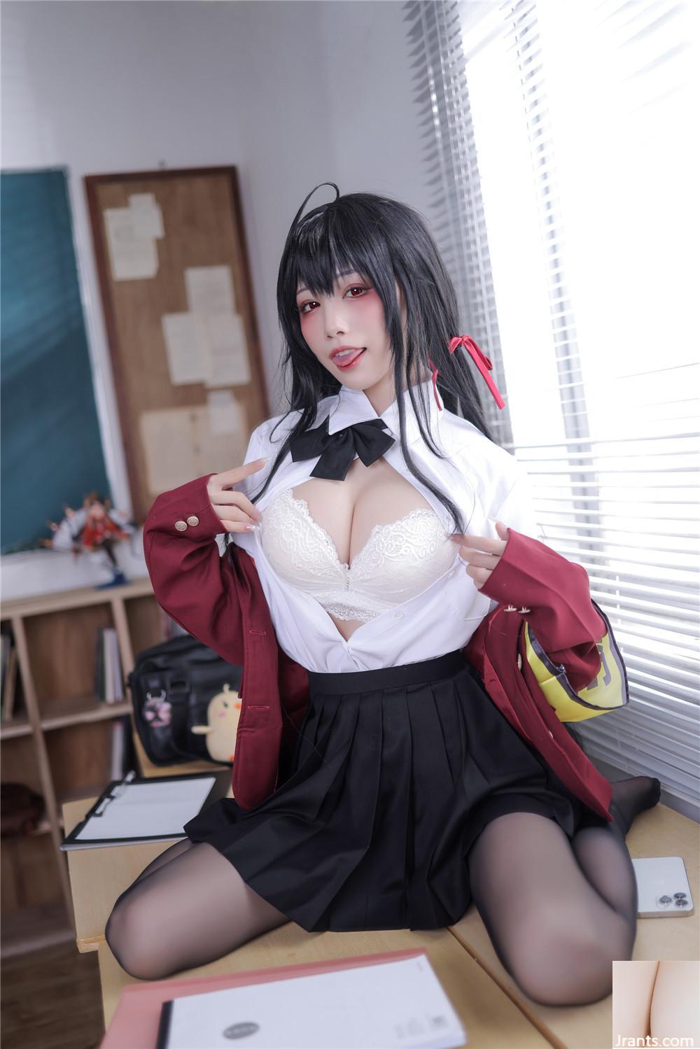 (Cosplay) Aqua Area-太后校服 (Cosplay) Aqua Area-太后校服