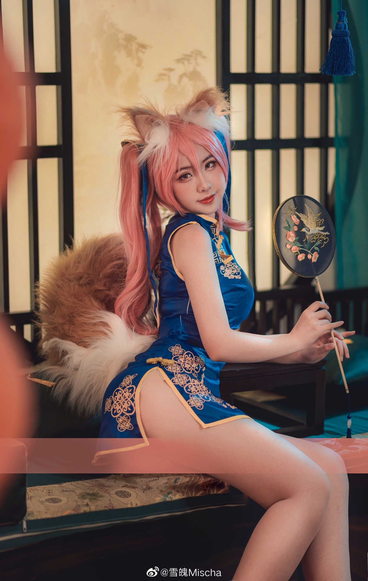 FGO Jade Algae Front Cheongsam FGO Jade Algae Front Cheongsam