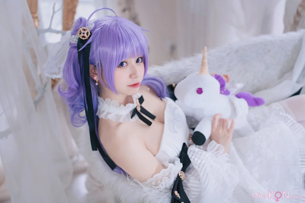 Coser@ Cats: Azur Route Unicorn Bride (23 photos) Coser@ Cats: Azur Route Unicorn Bride (23 photos)