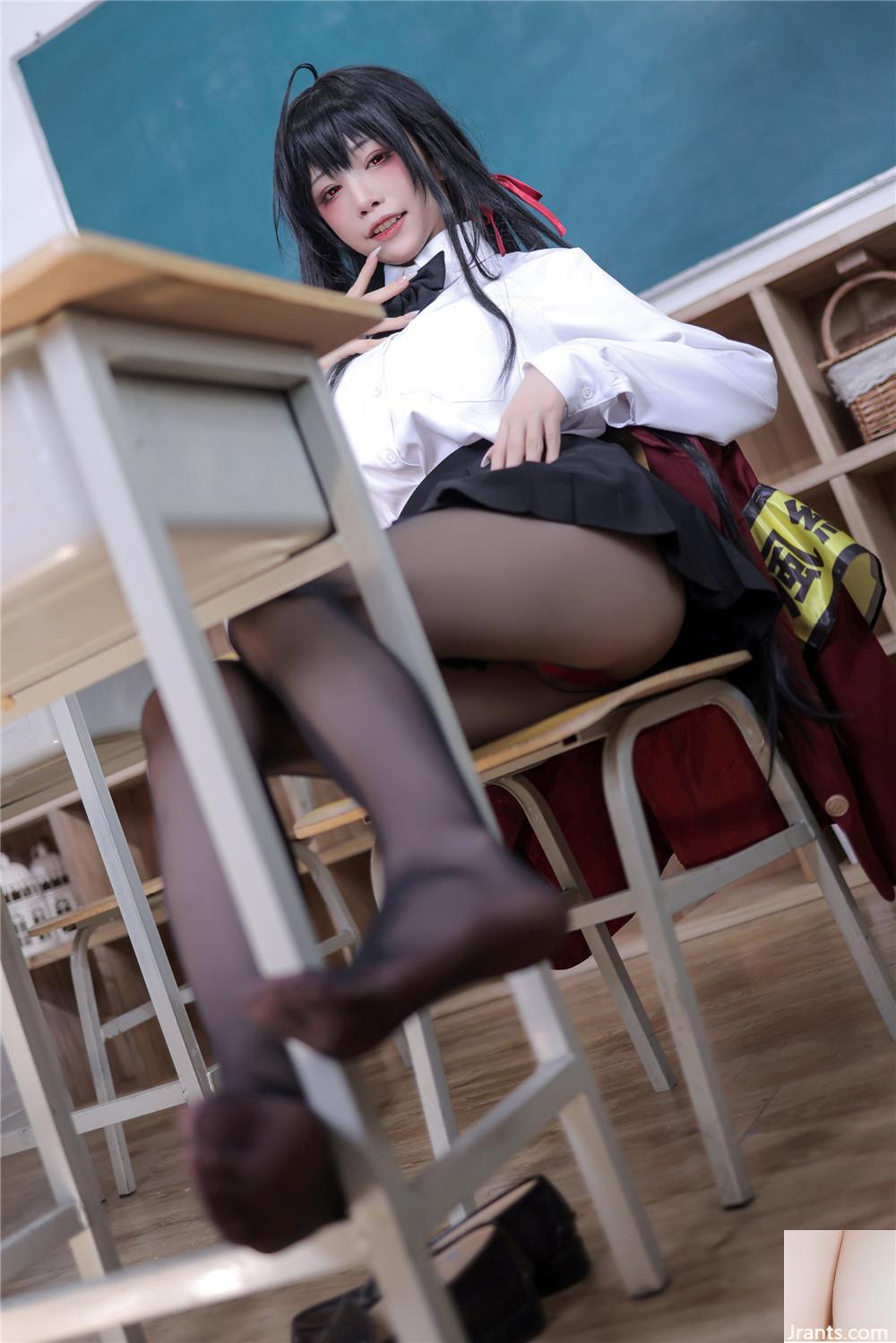 (Cosplay) Aqua Area-太后校服 (Cosplay) Aqua Area-太后校服