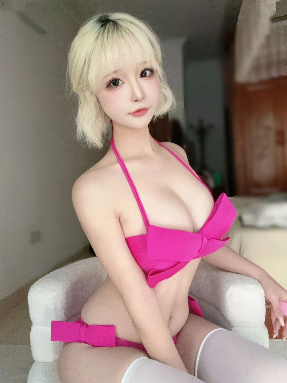 Coser@yuuhui Yuhui - Patreon Subscription Pink Lady (52P - 2V) Coser@yuuhui Yuhui - Patreon Subscription Pink Lady (52P - 2V)